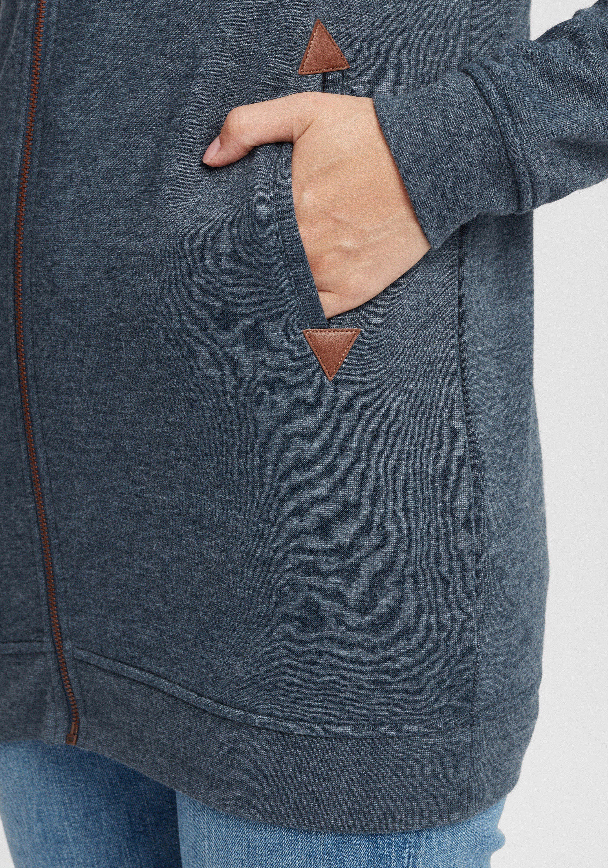 OXMO Kapuzensweatjacke »Kapuzensweatjacke OXVicky«