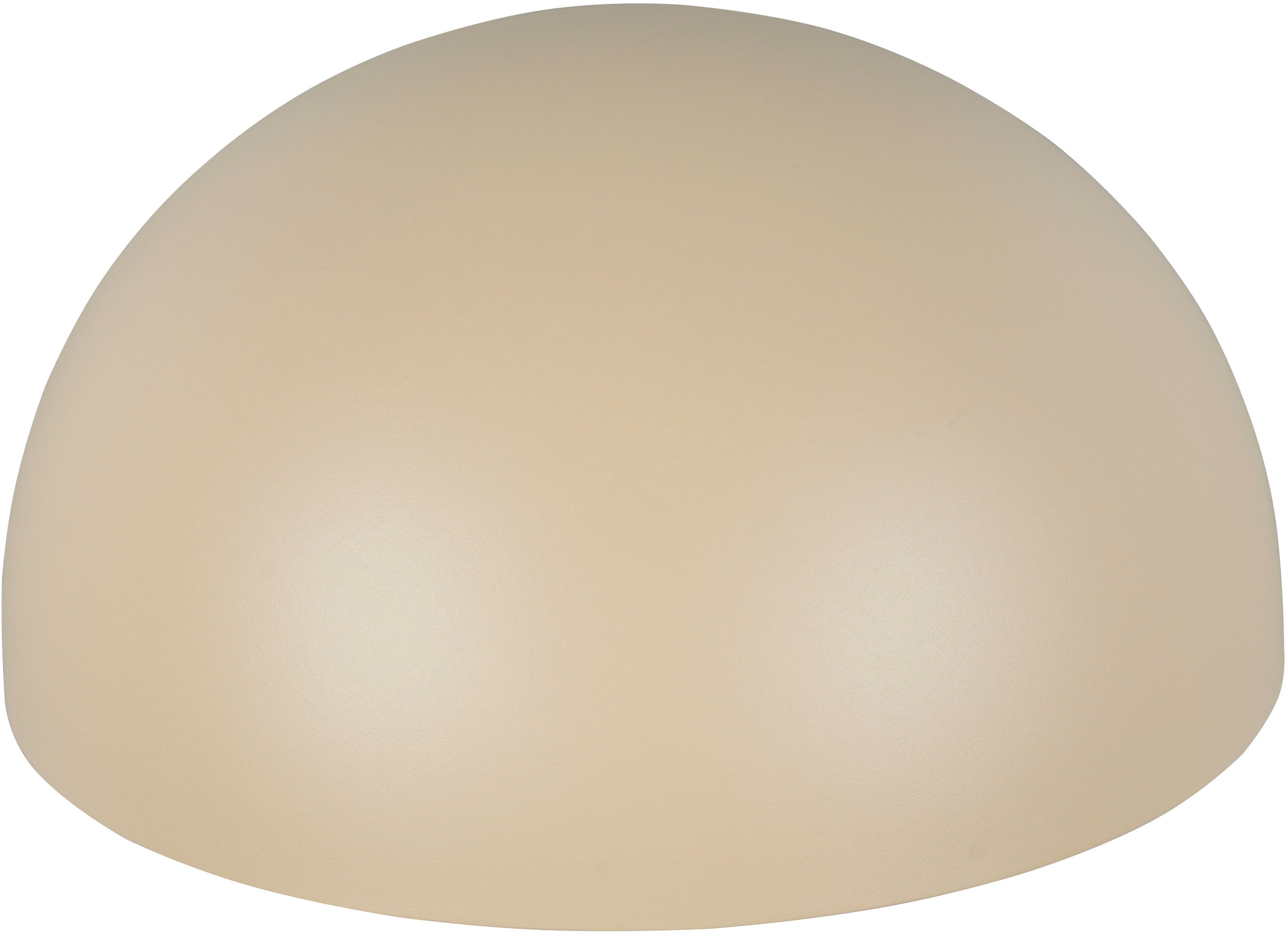 TRIO Leuchten Außen-Wandleuchte »MAAS, Hauswand Leuchte Downlight kugelförmig Metall Aluminium IP44«, 1 flammig, Leuchtmittel E27 | Leuchtmittel wechselbar, exkl 1x E27 max 10W, Breite 27cm Höhe 14cm, Leuchtmittel wechselbar