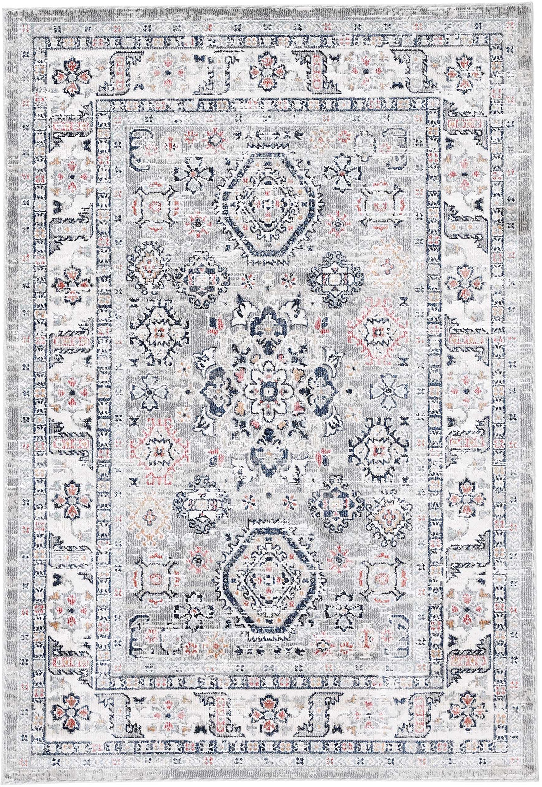 carpetfine Teppich "Vintage Liana 5" rechteckig 6 mm Höhe Orient Vintage Look, Wohnzimmer