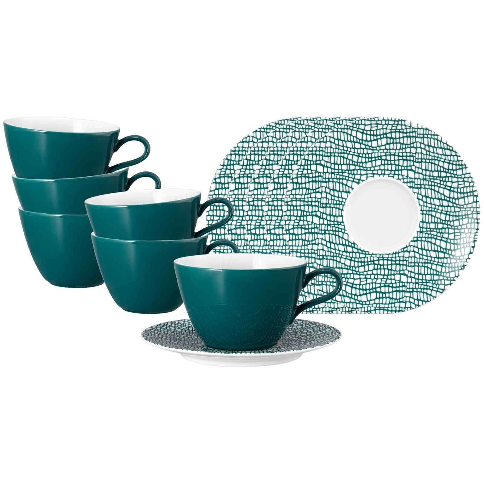 Seltmann Weiden Tasse "Milchkaffeetassen mit Untertassen Life Fashion 370 m günstig online kaufen