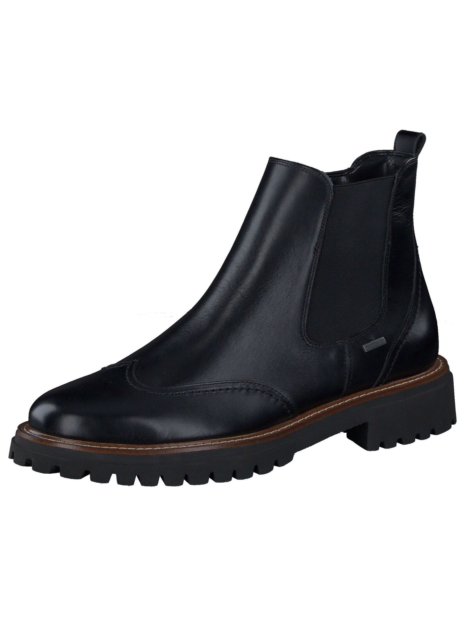 Paul Green Schnürstiefelette "Paul Green Stiefelette Glattleder" günstig online kaufen