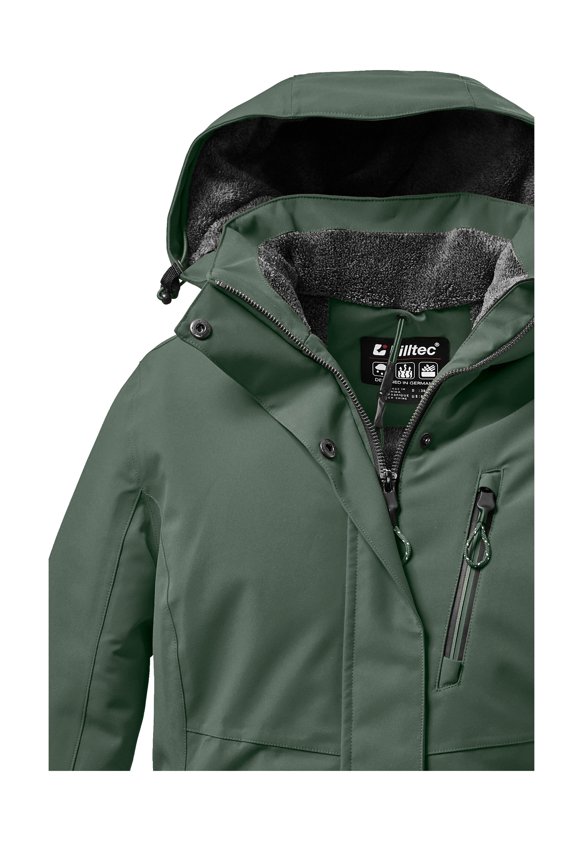 Thumbnail - Killtec Outdoorjacke "KOW 170 KG WMN JCKT" Damen Funktionsjacke: wasserdicht, atmungsaktiv, abnehmbare Kapuze