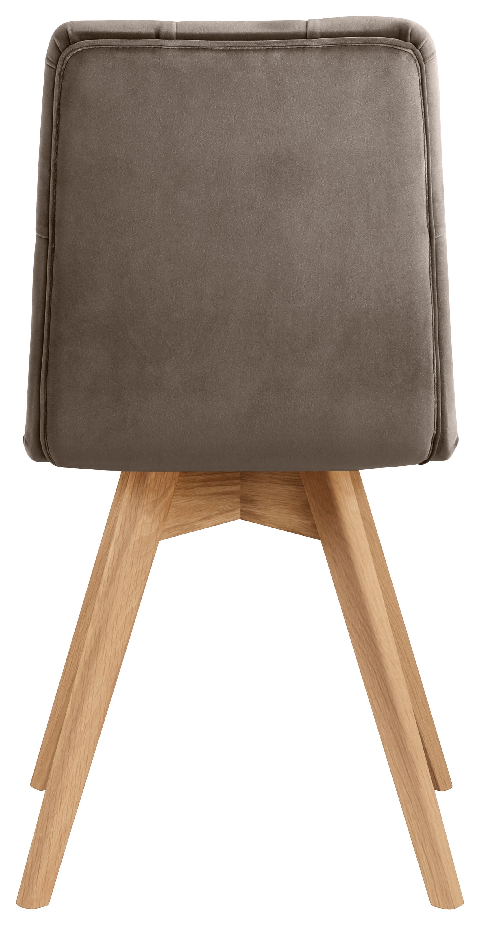 andas Esszimmerstuhl »Rania«, (Set), 2 St., Samtoptik, im 2er/4er/6er Set, Massivholzbeinen