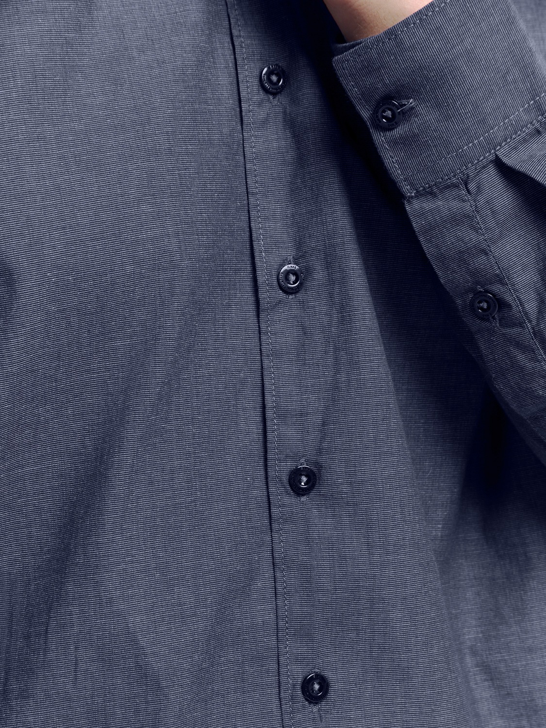NO EXCESS Langarmhemd »No Excess Oxford-Hemd von Timeless Basics Shirt 2 Coloured«