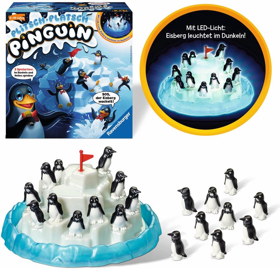 Ravensburger Spiel »Plitsch Platsch Pinguin«, Made in Germany, FSC® - schützt Wald - weltweit