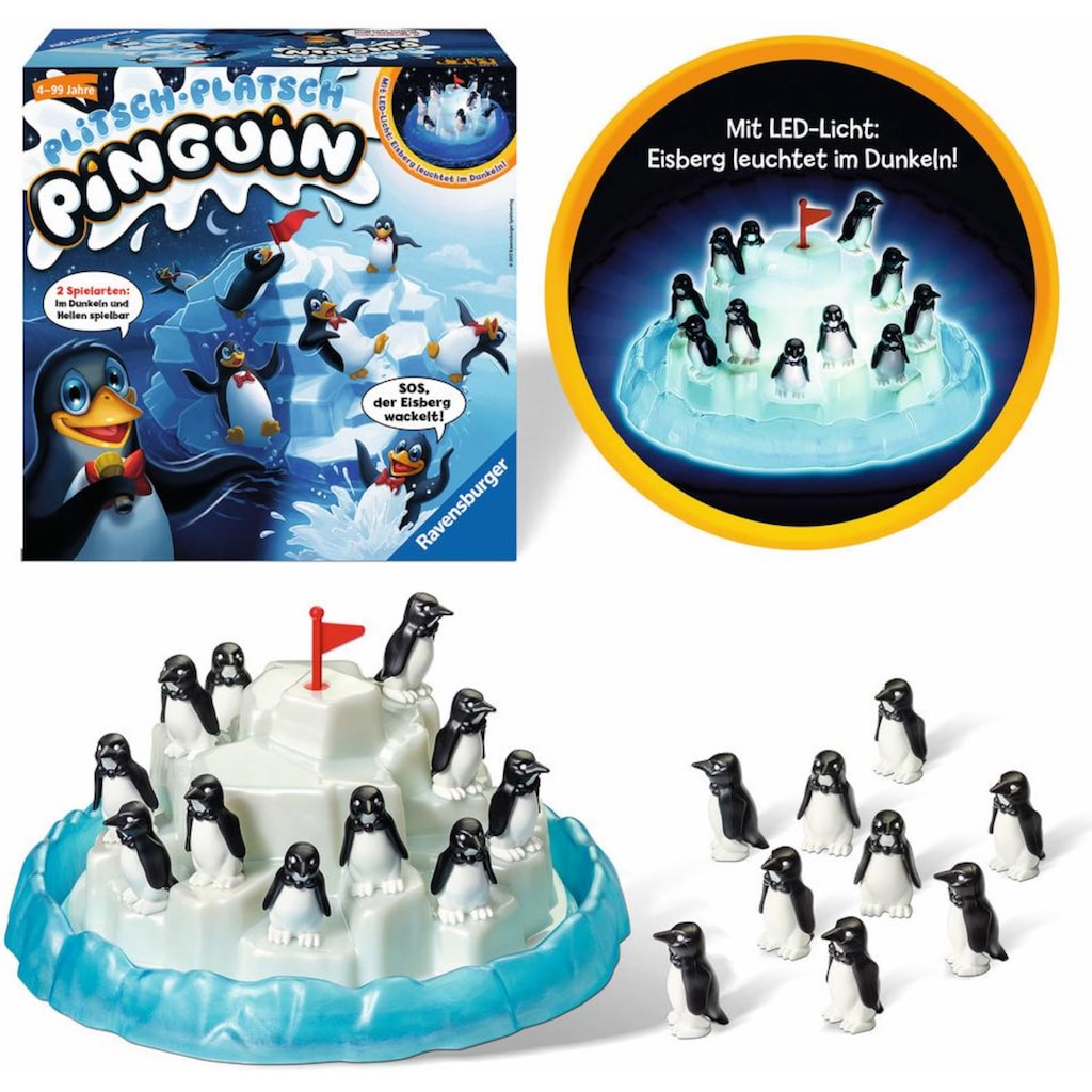 Ravensburger Spiel »Plitsch Platsch Pinguin«, Made in Germany, FSC® - schützt Wald - weltweit