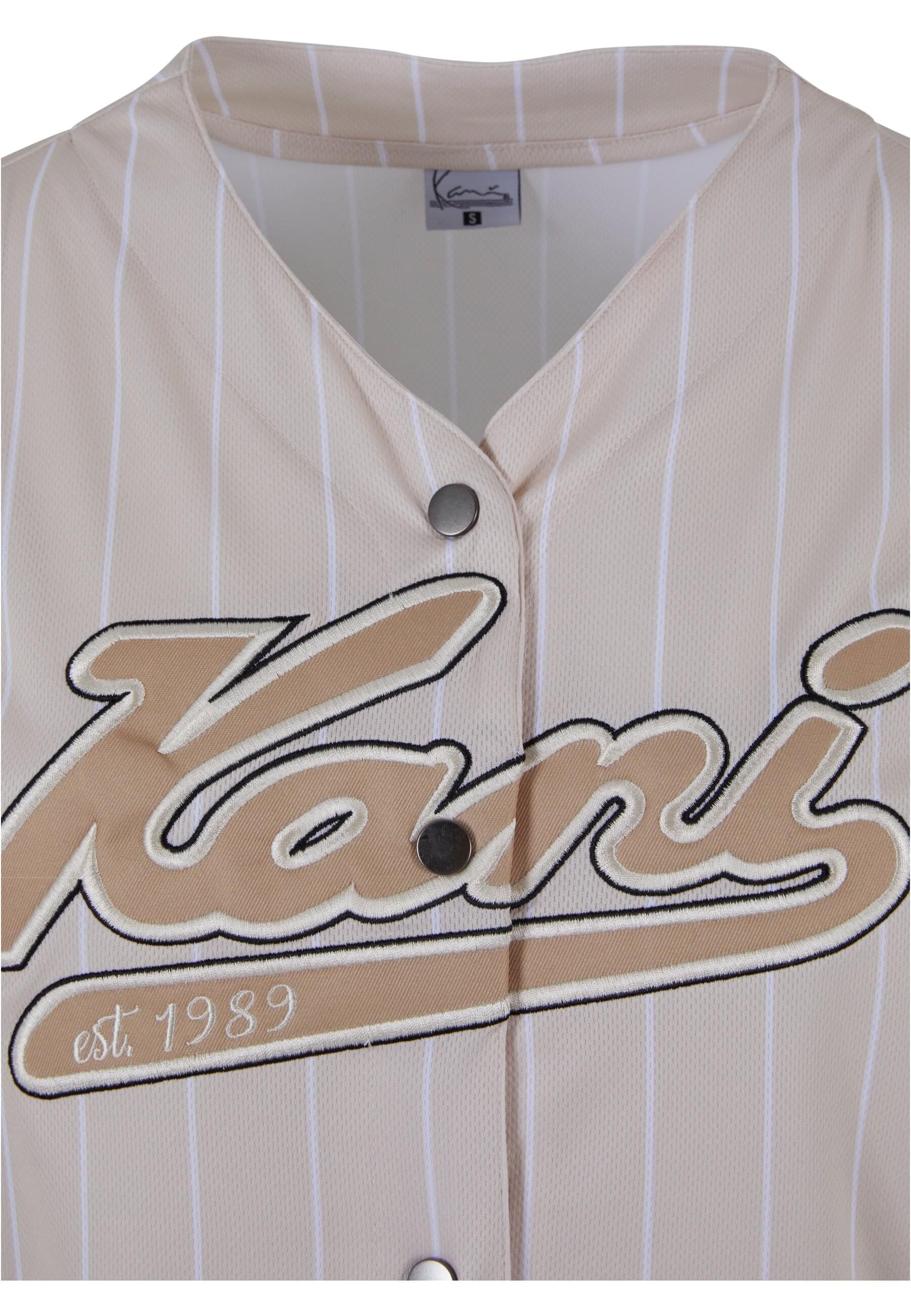 Karl Kani Langarmhemd »Karl Kani Damen KW233-035-1 KK Varsity Pinstripe Baseball Shirt«