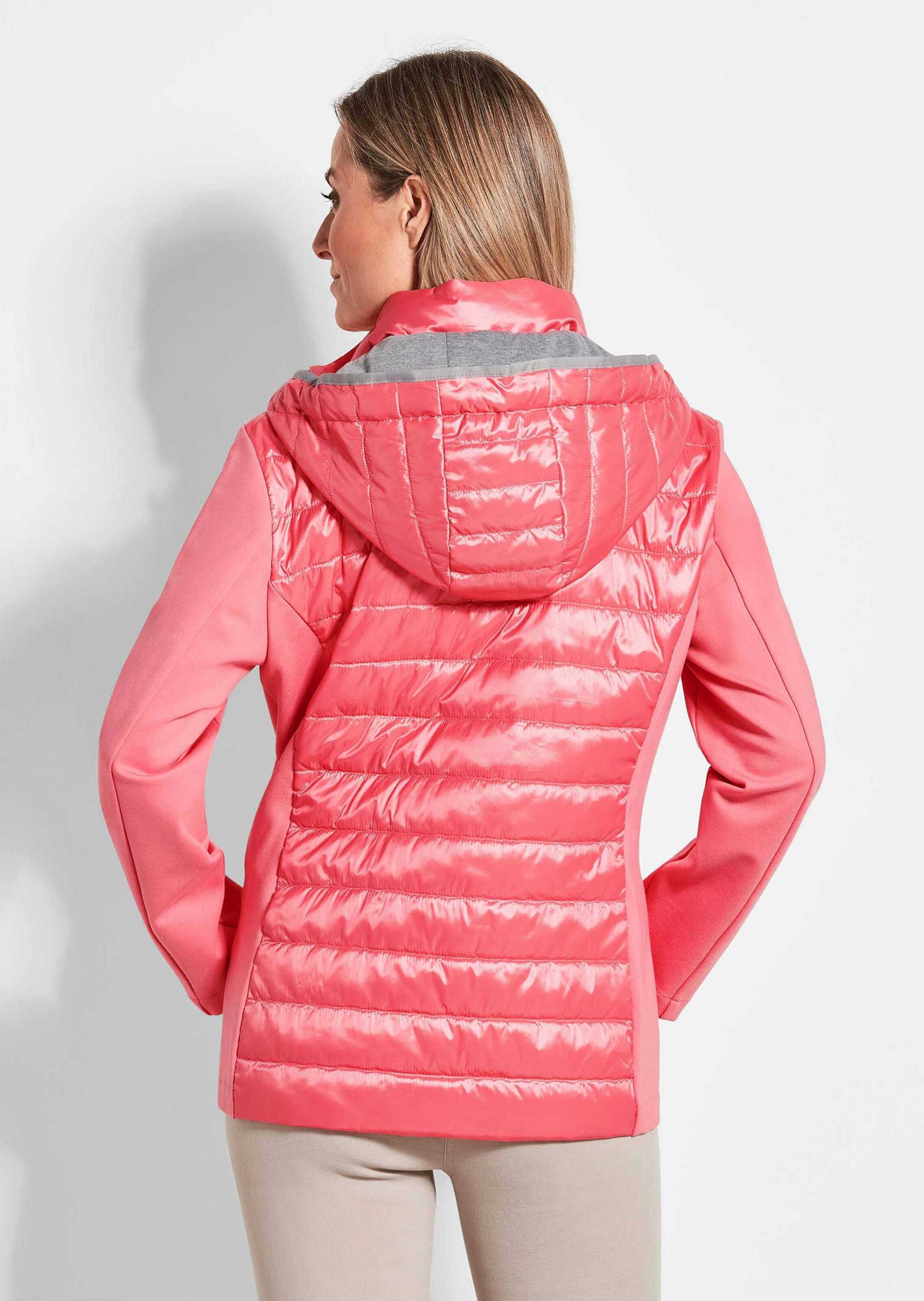 GOLDNER Kurzjacke »Steppjacke mit abnehmbarer Kapuze«