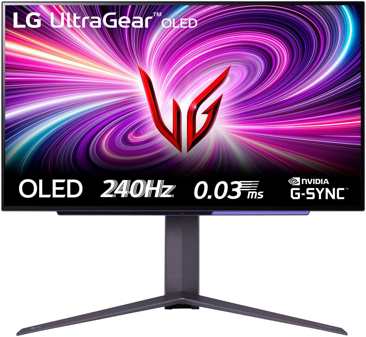 LG LED-Monitor "27GS95QE-B", B:53,5cm H:18,3cm T:80,8cm, schwarz, Monitore