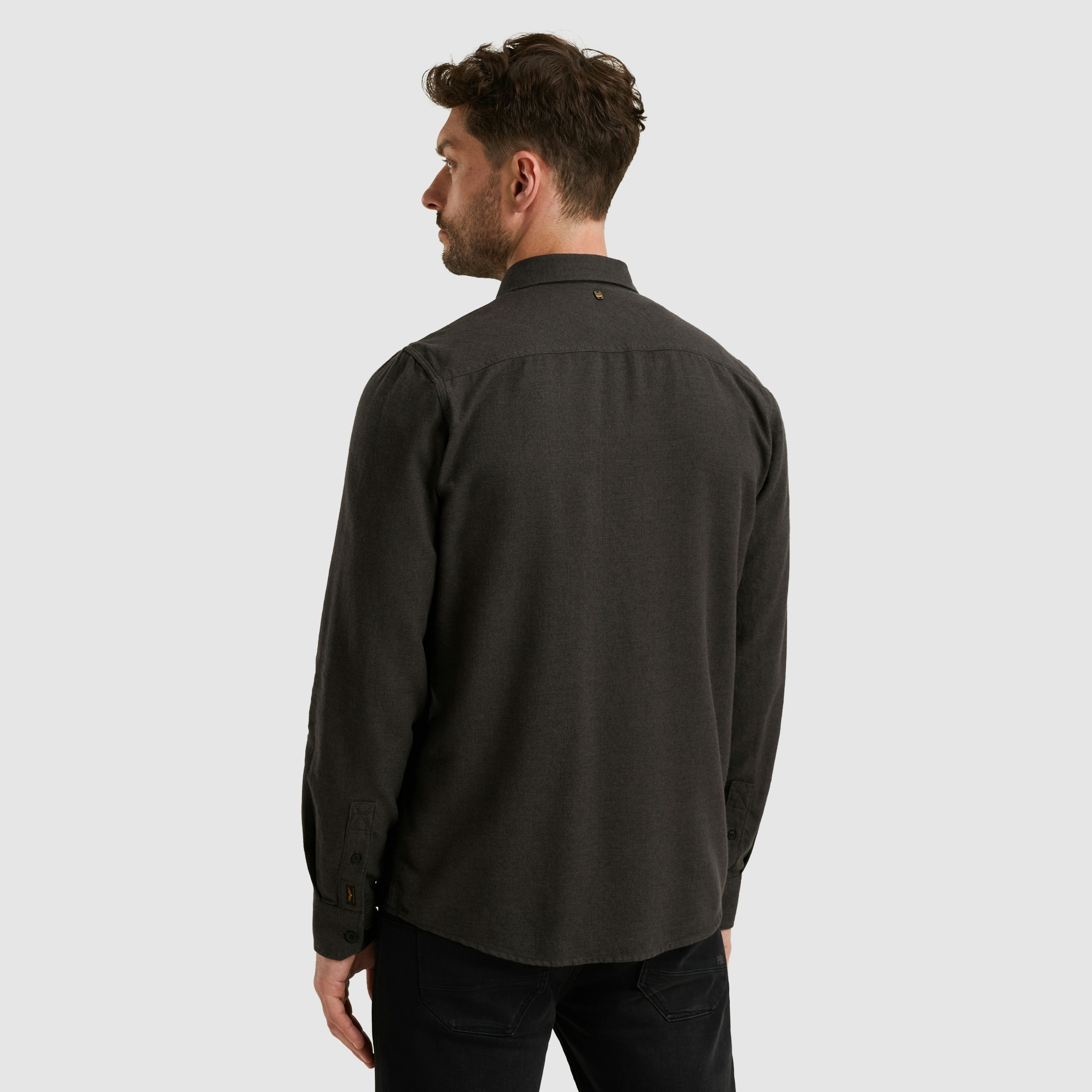 PME LEGEND Langarmhemd mit Knopfleiste