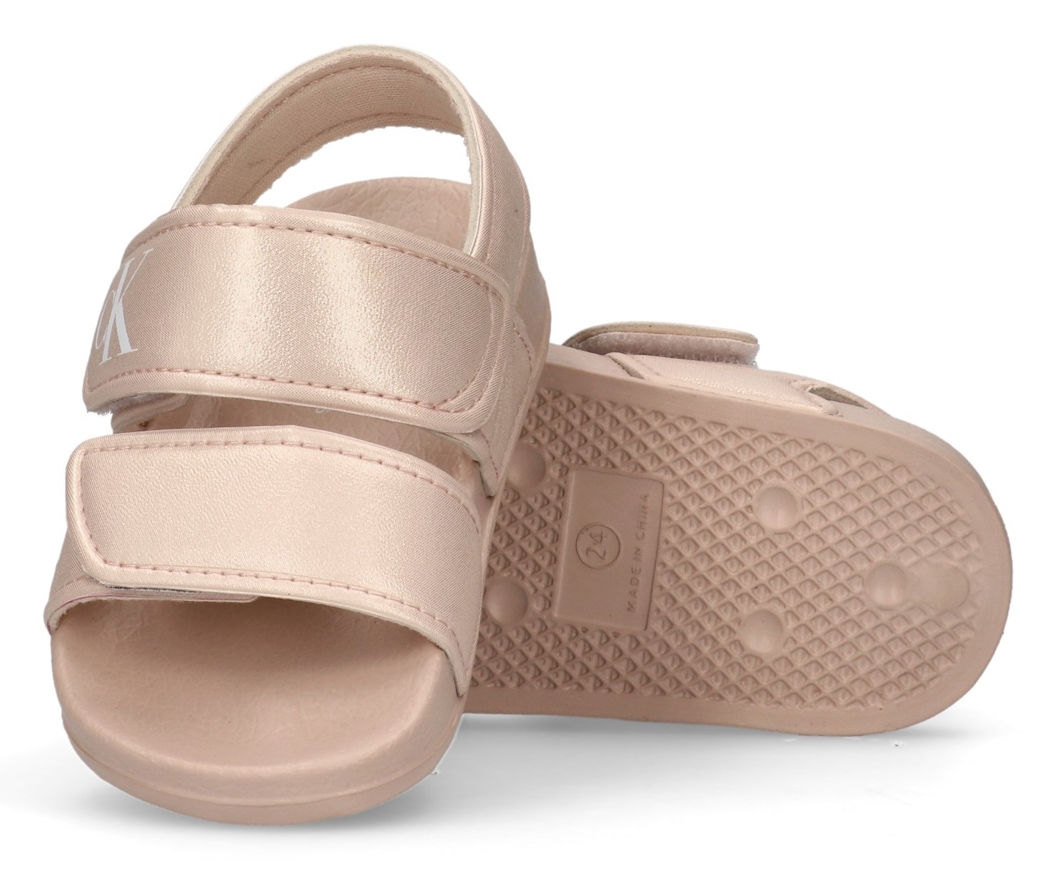 Calvin Klein Jeans Sandale, Badesandale, Klettschuh, Strandschuh mit Klettverschluss