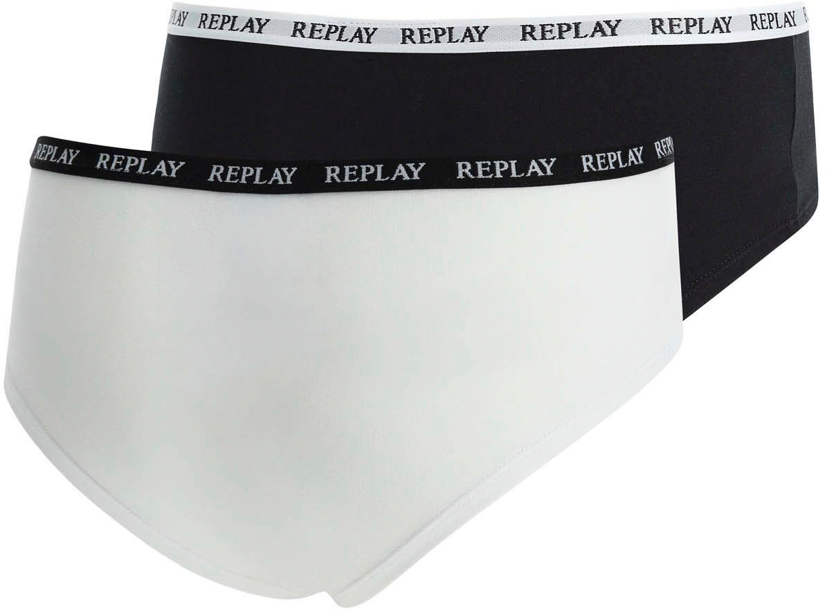 Replay Hüftslip "Lady Culotte Style 1 - 2pcs Waterfall pack", (Packung, 2er günstig online kaufen