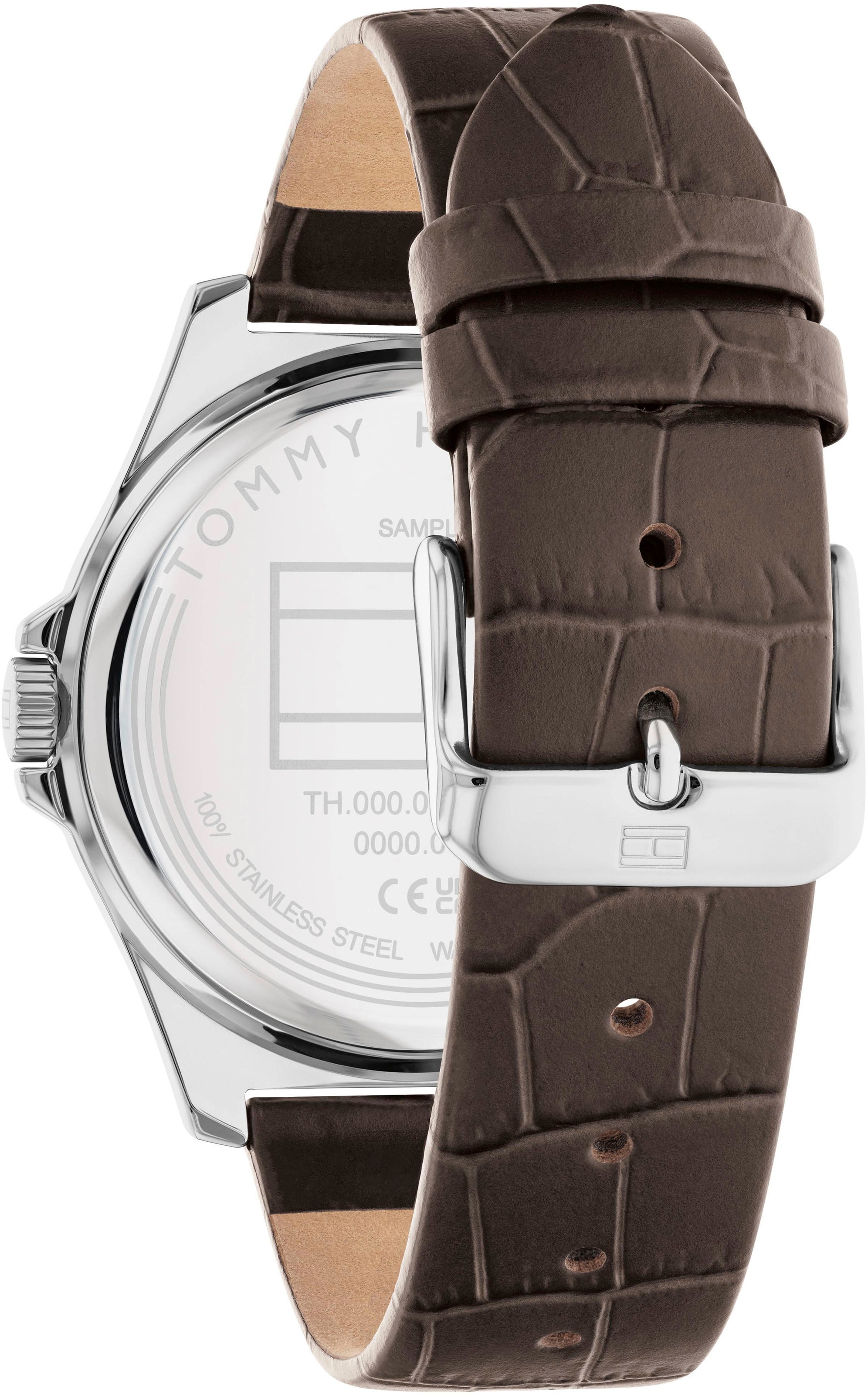 Tommy Hilfiger Quarzuhr »NORRIS«, Armbanduhr, Herrenuhr, analog, Edelstahlarmband