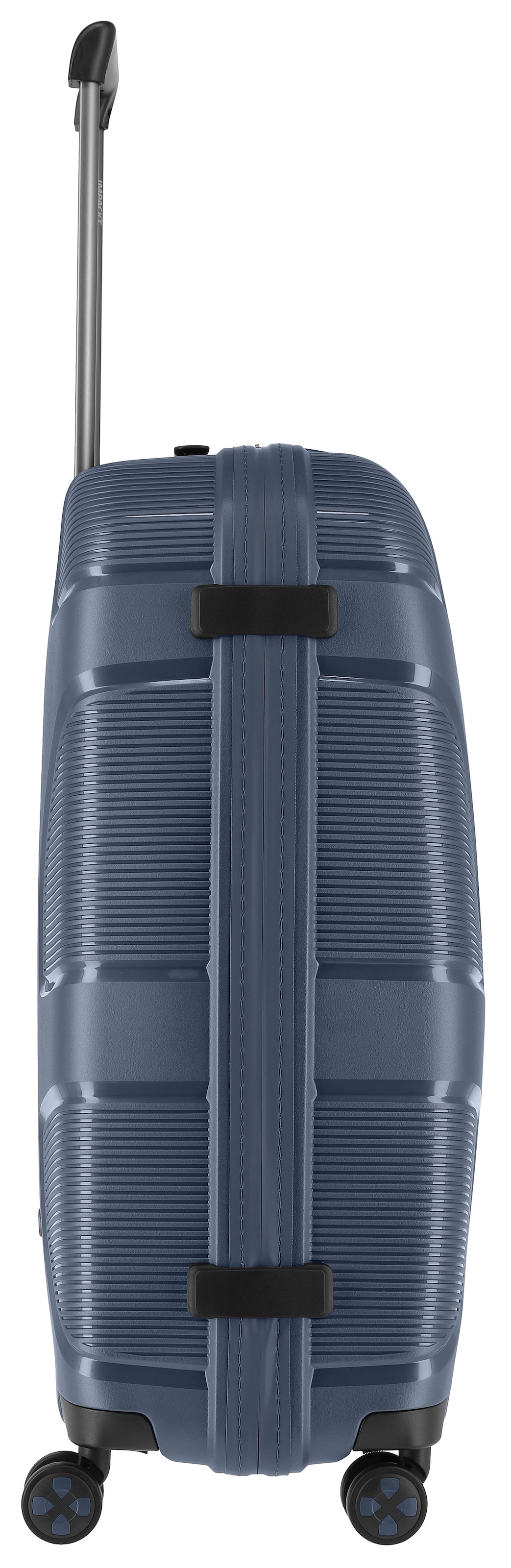 IMPACKT Hartschalen-Trolley »IP1, verschiedene Größen und Farben«, 4 Rollen, Hartschalen-Koffer vegan Koffer Reisegepäck USB-Port TSA Zahlenschloss