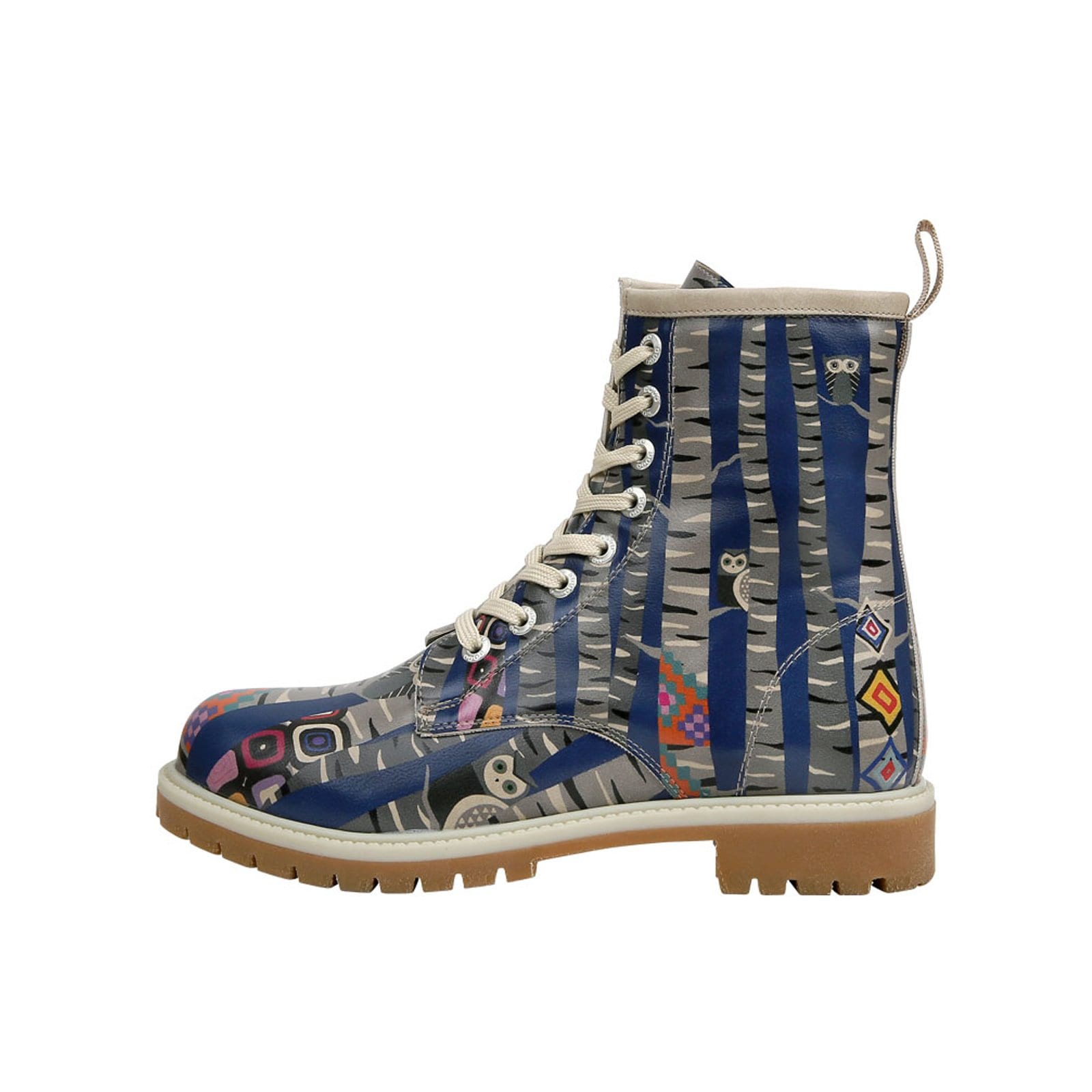 DOGO Schnürboots "Damen Boots Owl Gang Vegan Damen Boots / female", Vegan