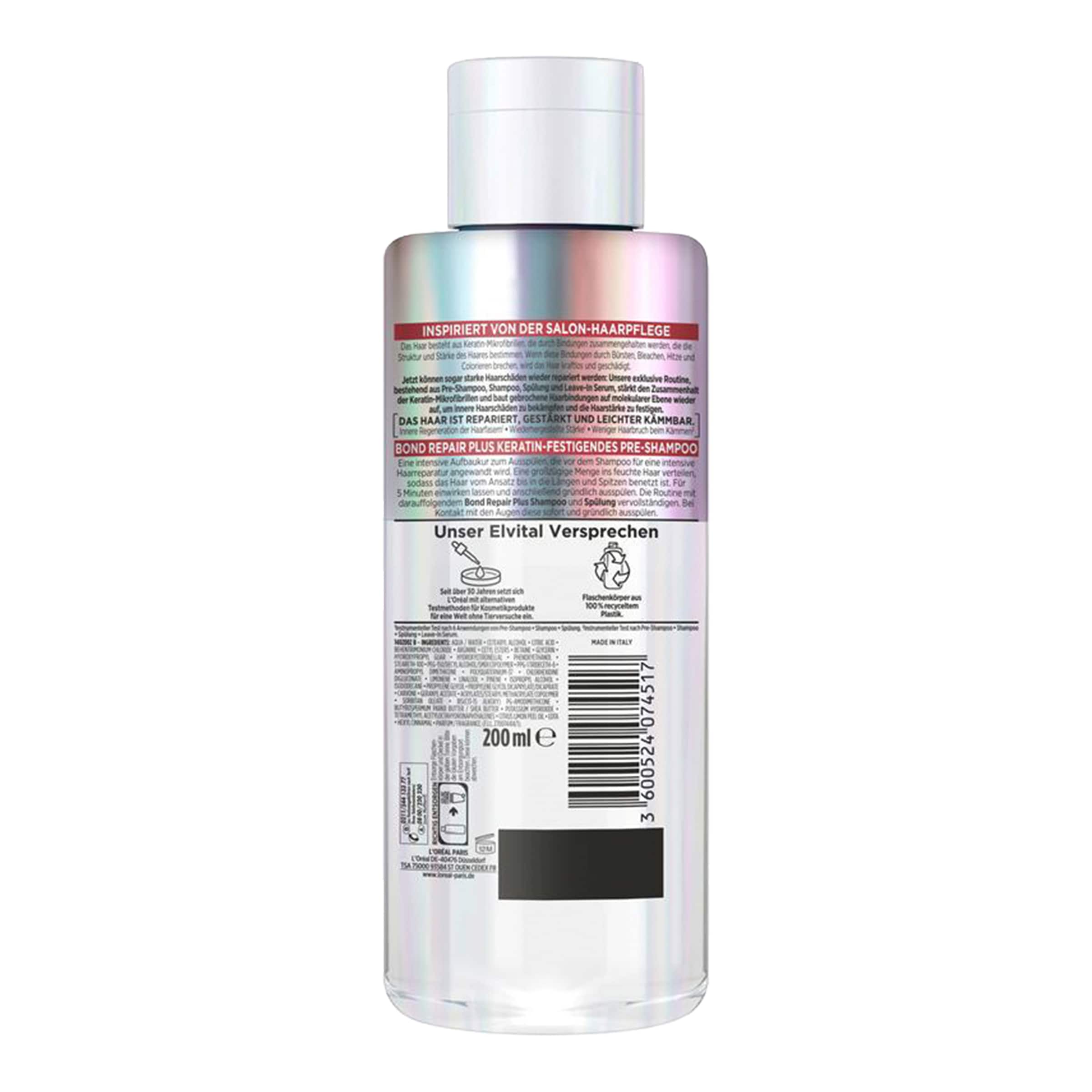L'ORÉAL PARIS Haarshampoo »L'Oréal Paris Elvital Bond Repair Plus Rescue Pre-Shampoo«