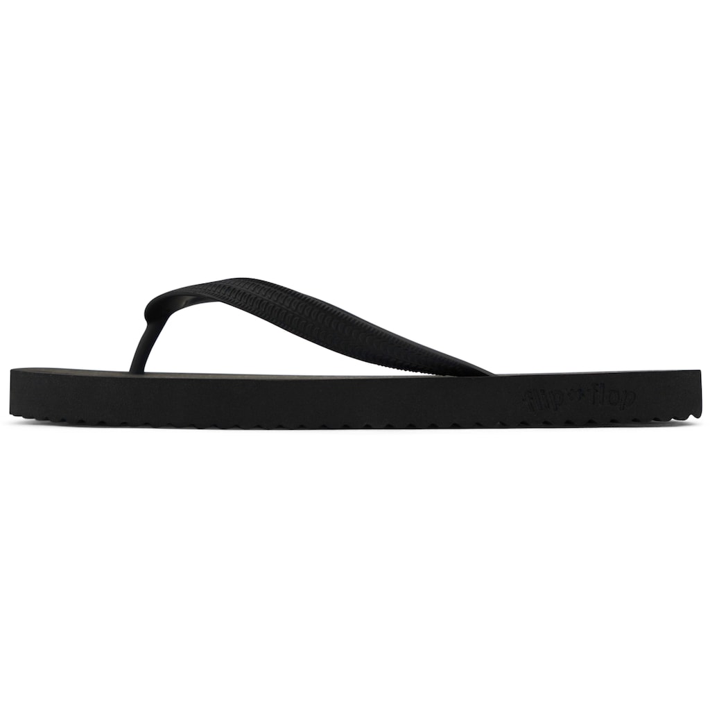 Flip Flop Zehentrenner »originals*edge«, Sommerschuh, Schlappen, Poolsildes in leichter Karreeform