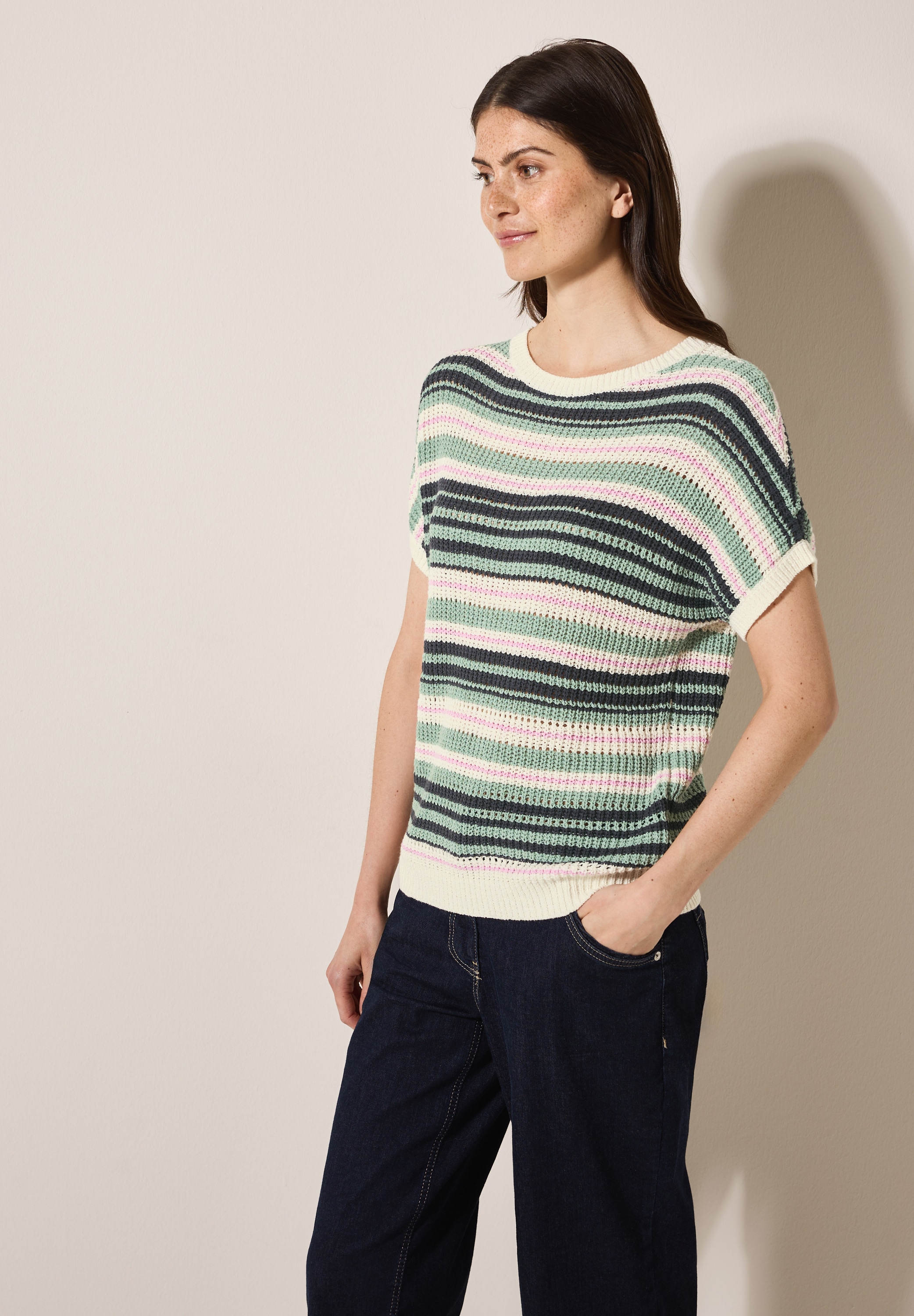 Cecil Strickpullover, mit grober Struktur günstig online kaufen
