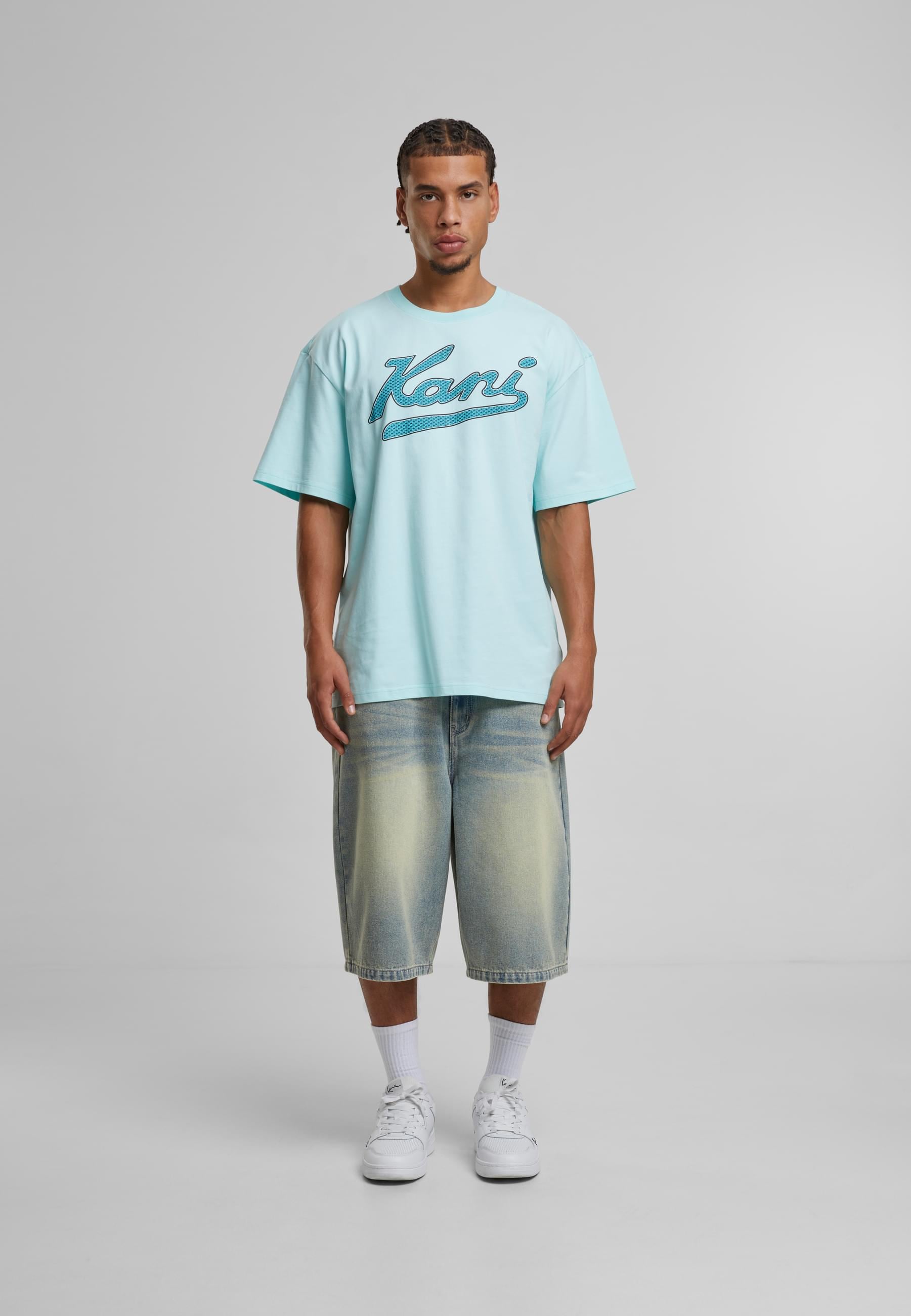 Karl Kani T-Shirt »Karl Kani Varsity Palm Print T-Shirt«, (1 tlg.)