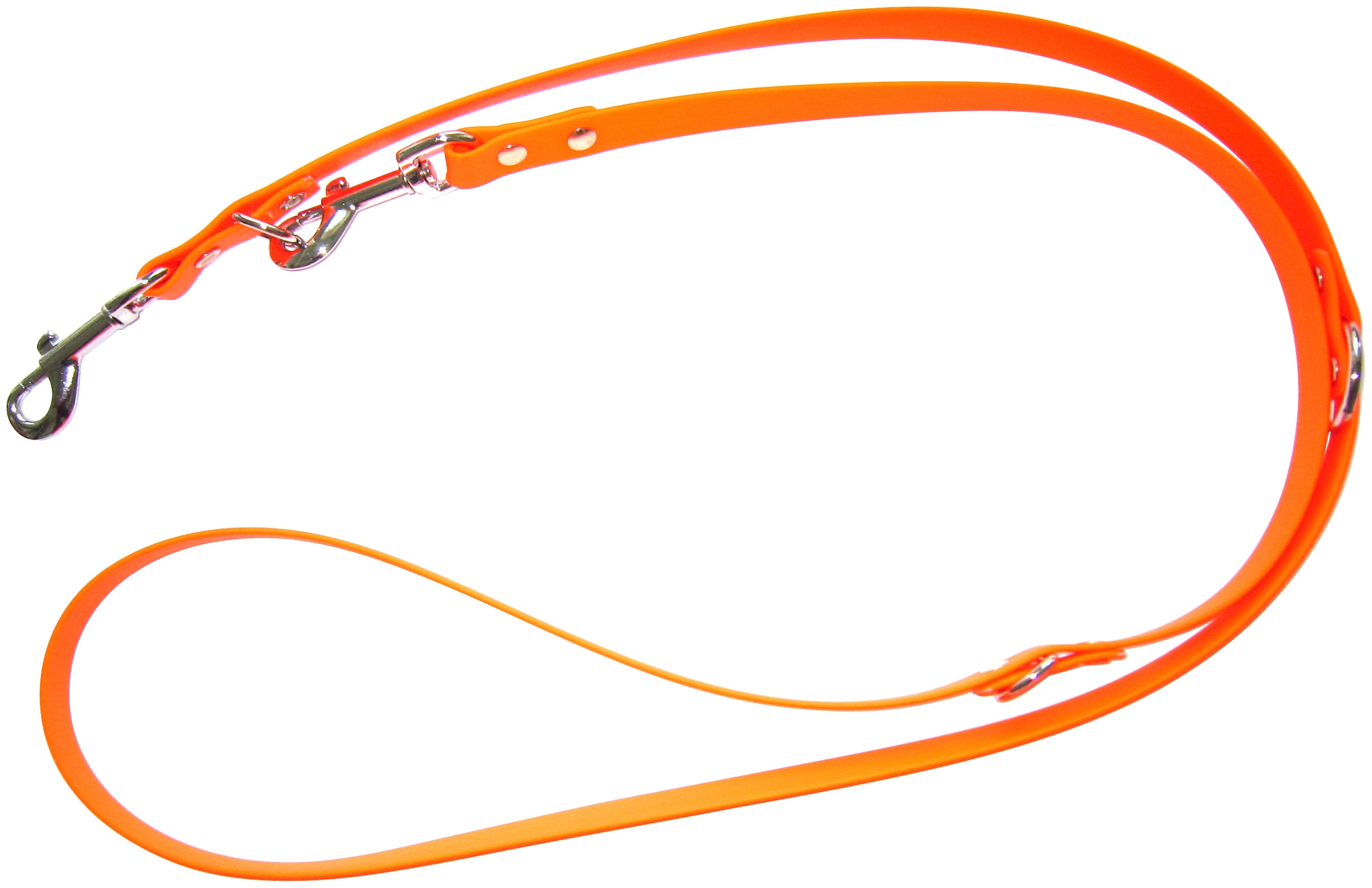 HEIM Hundeleine »Biothane«, orange, B: 1,9 cm, versch. Längen