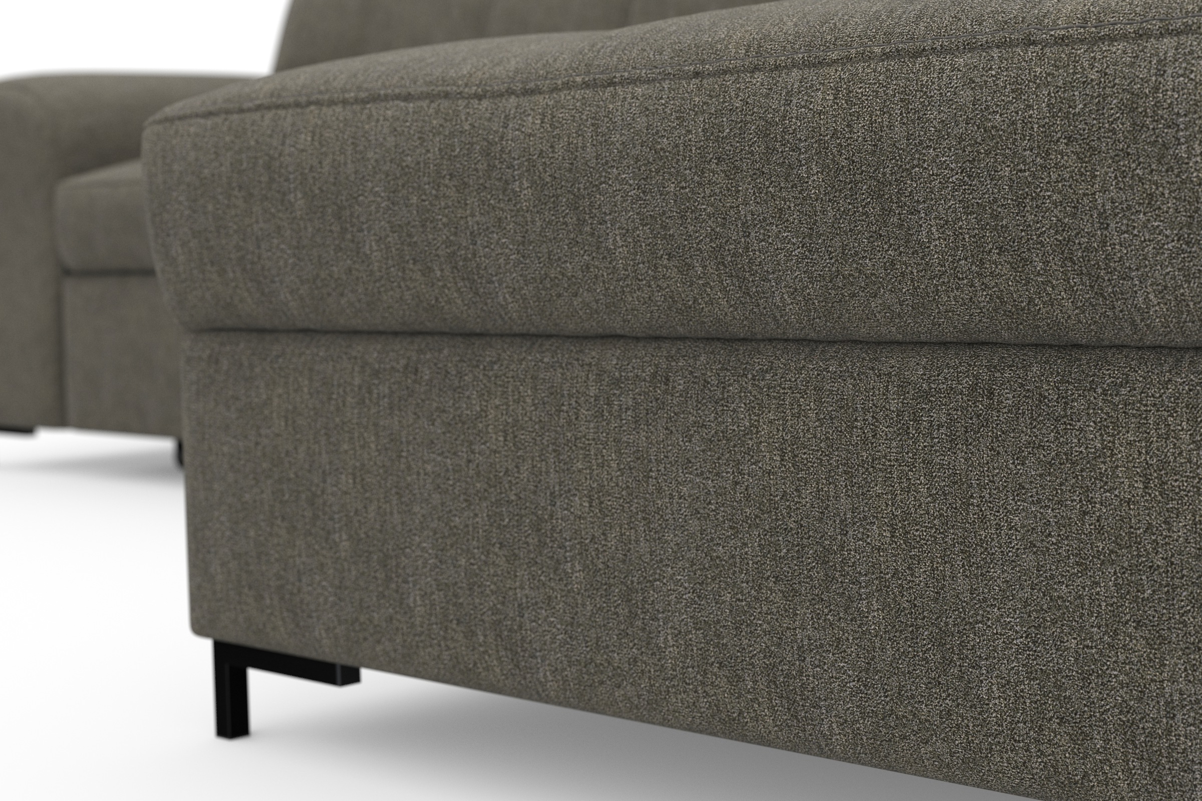 INOSIGN Ecksofa »Balme L-Form«, Inkl. Zierkissen, wahlweise mit Bettfunktion