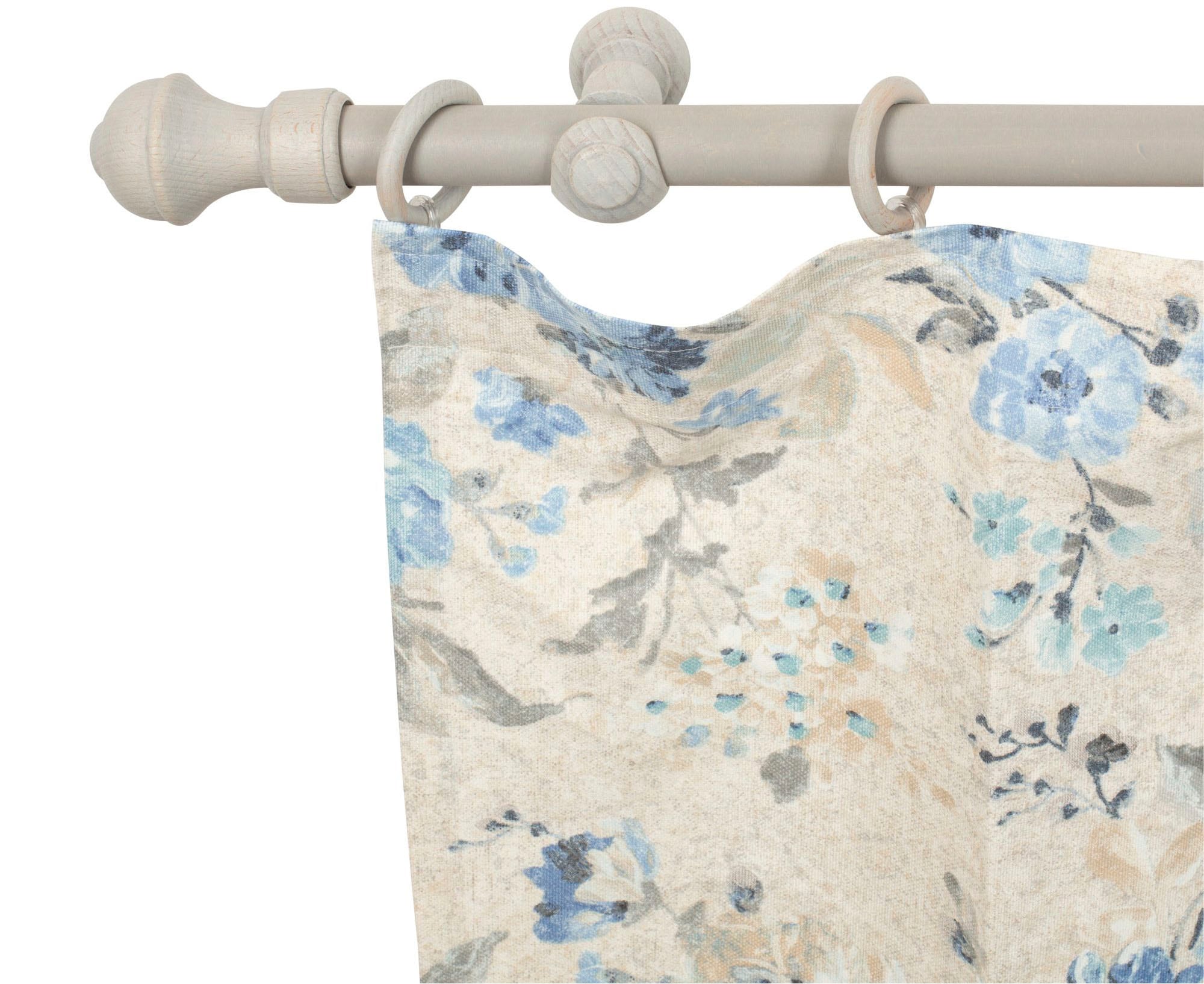 SN DECO GROUP Gardinenstange "Ares" 1 läufig-läufig Fixmaß 28 mm, Holz, ver günstig online kaufen