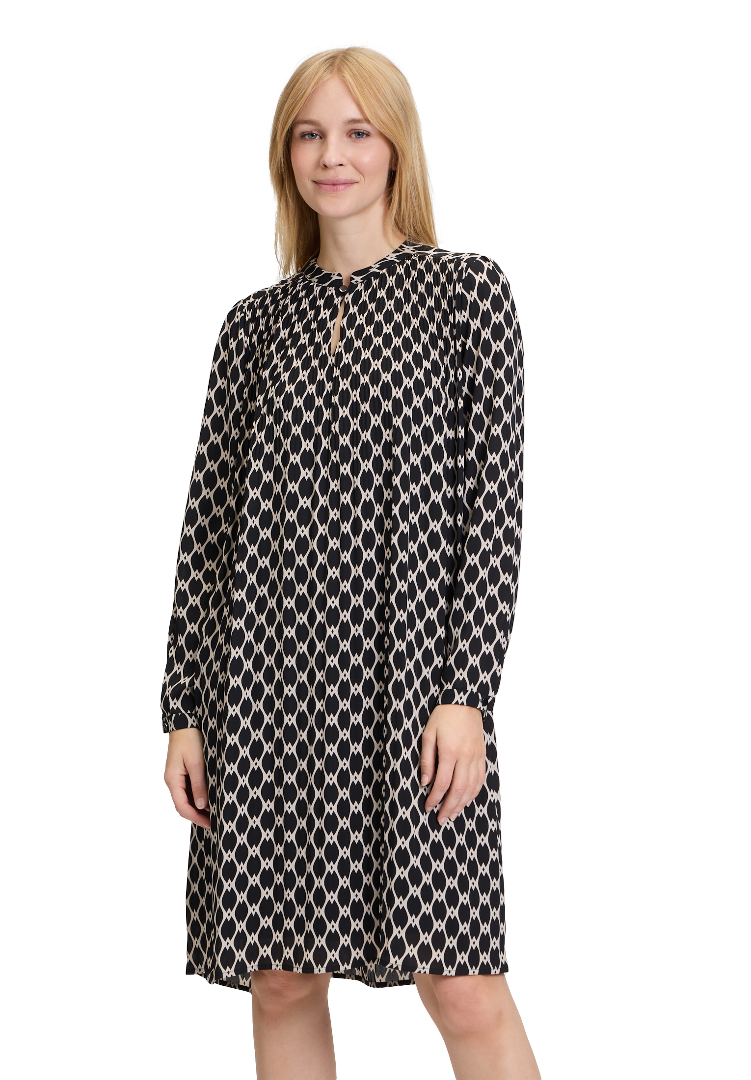 Betty Barclay Plisseekleid "Betty Barclay Damen Plisseekleid mit 3/4 Arm", günstig online kaufen