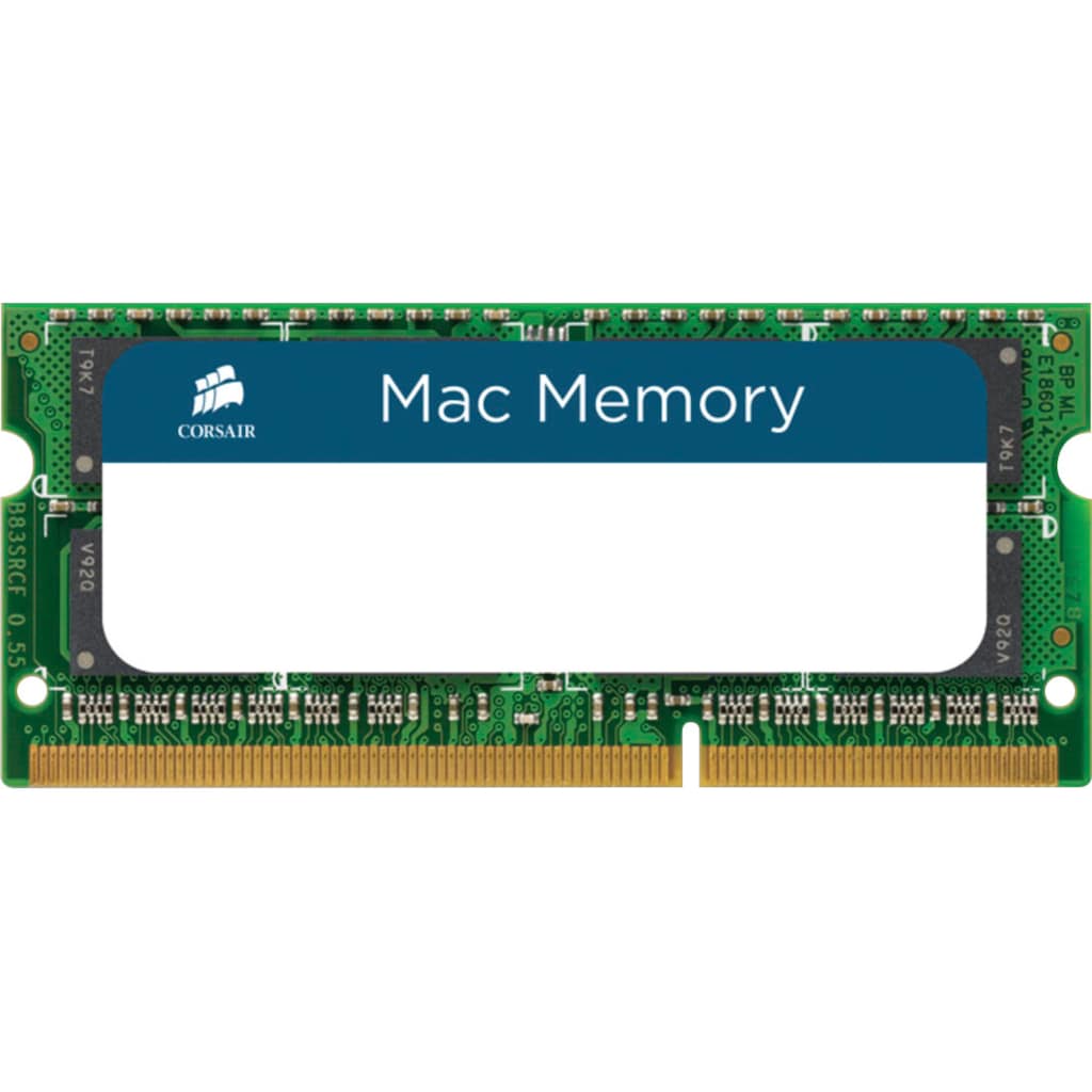 Corsair Laptop-Arbeitsspeicher »Mac Memory — 8GB DDR3 SODIMM«