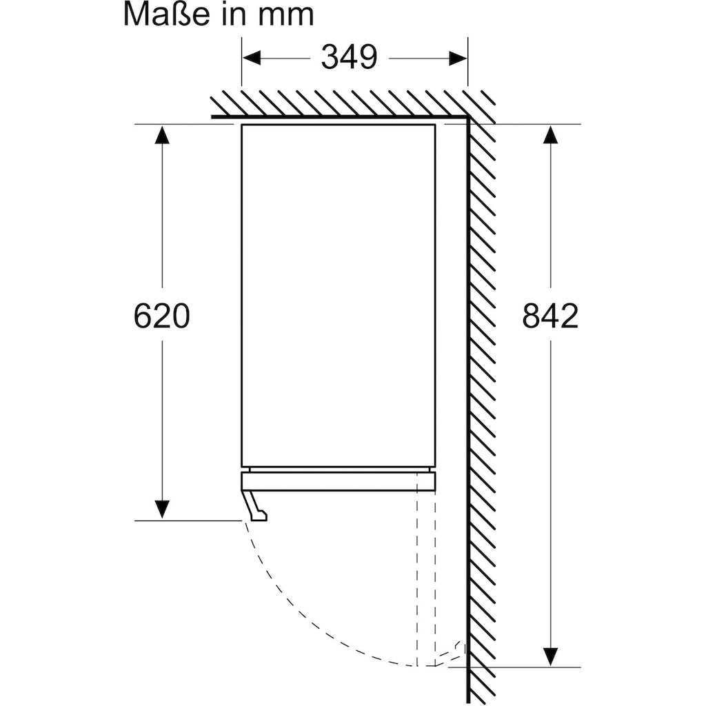 BOSCH Weinkühlschrank »KUW20VHF0«, für 21 Standardflaschen á 075l