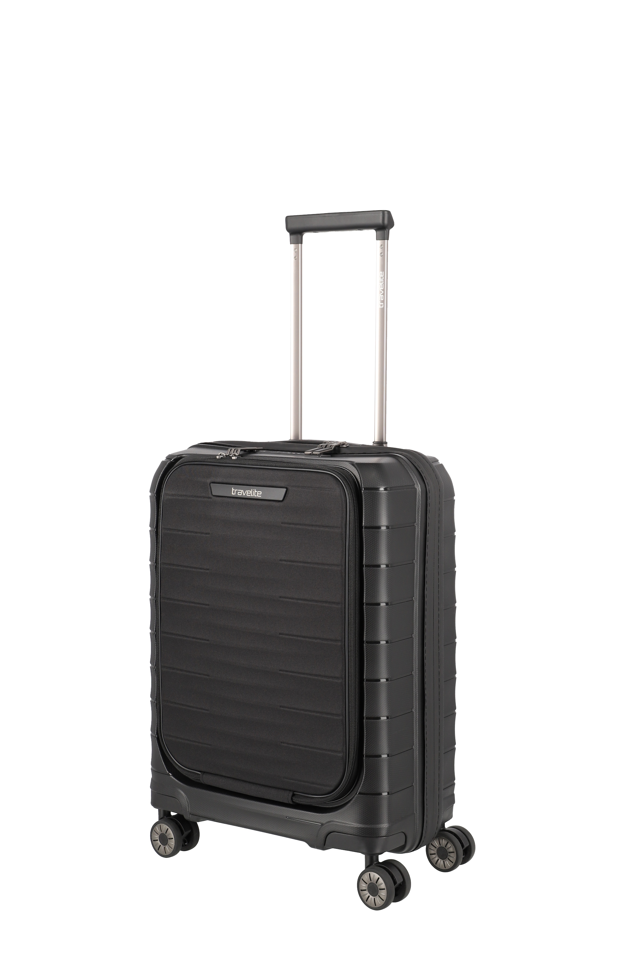 TRAVELITE Trolley "MOOBY Koffer Hartschale", schwarz, Polypropylen, Koffer, mit TSA-Schloss und kratzresistenter Oberfläche – leicht und robust