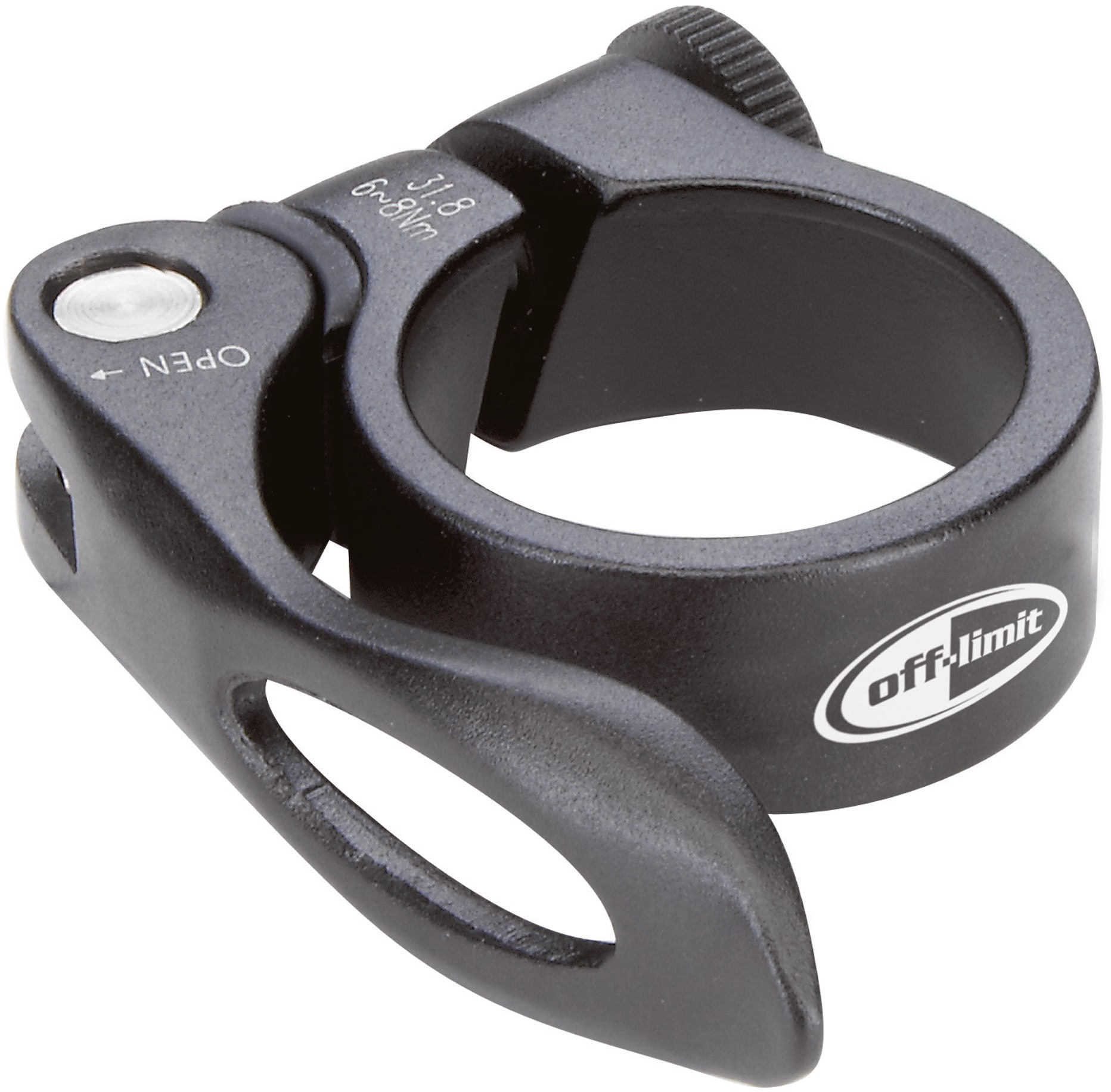 PROPHETE Sattelklemmring "Alu-Sattelklemmring", 1 Stk., schwarz, Befestigungen