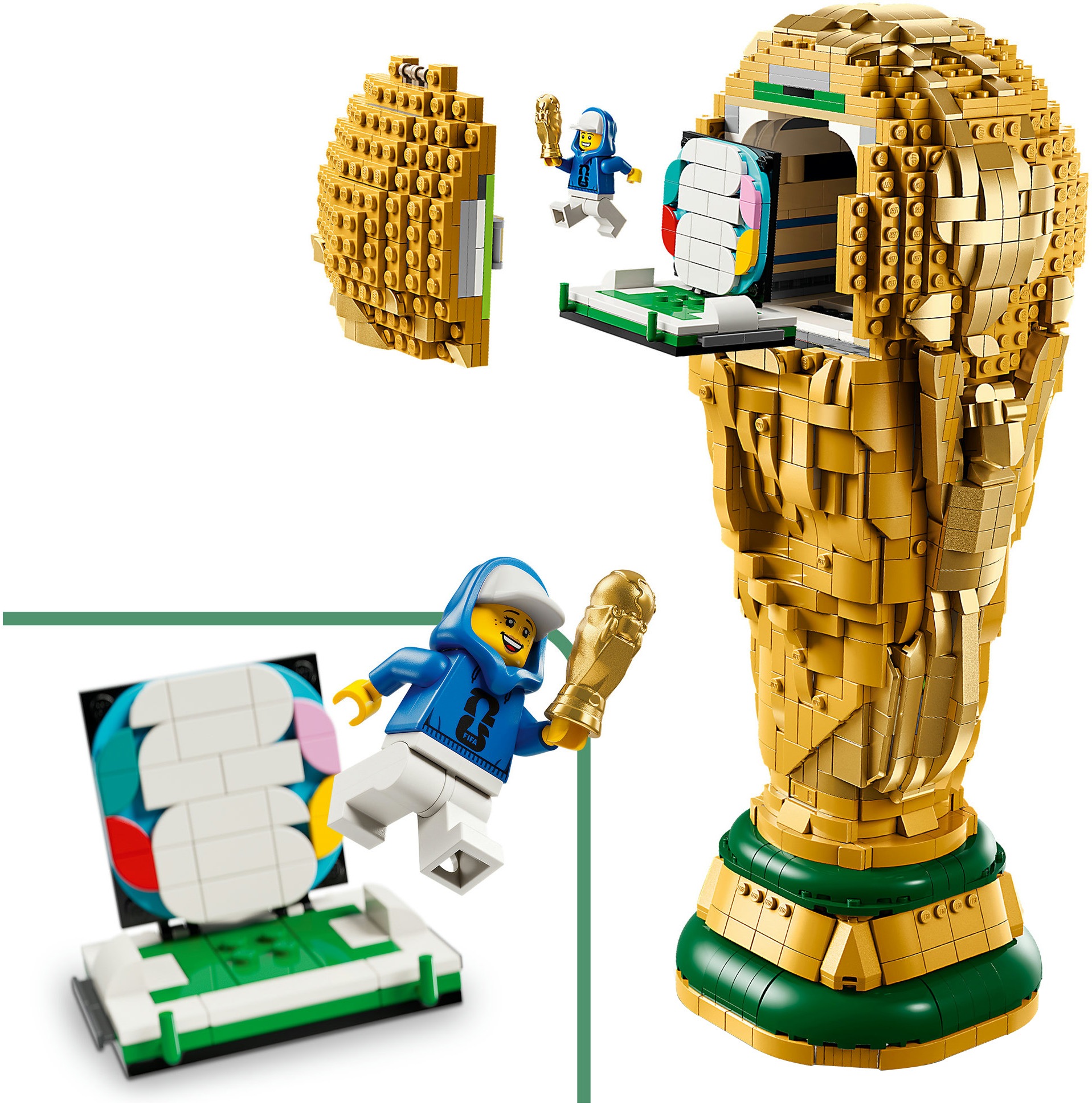 LEGO® Konstruktionsspielsteine »Offizieller Pokal der FIFA Fußball-Weltmeisterschaft (43020)« LEGO Editions Sports