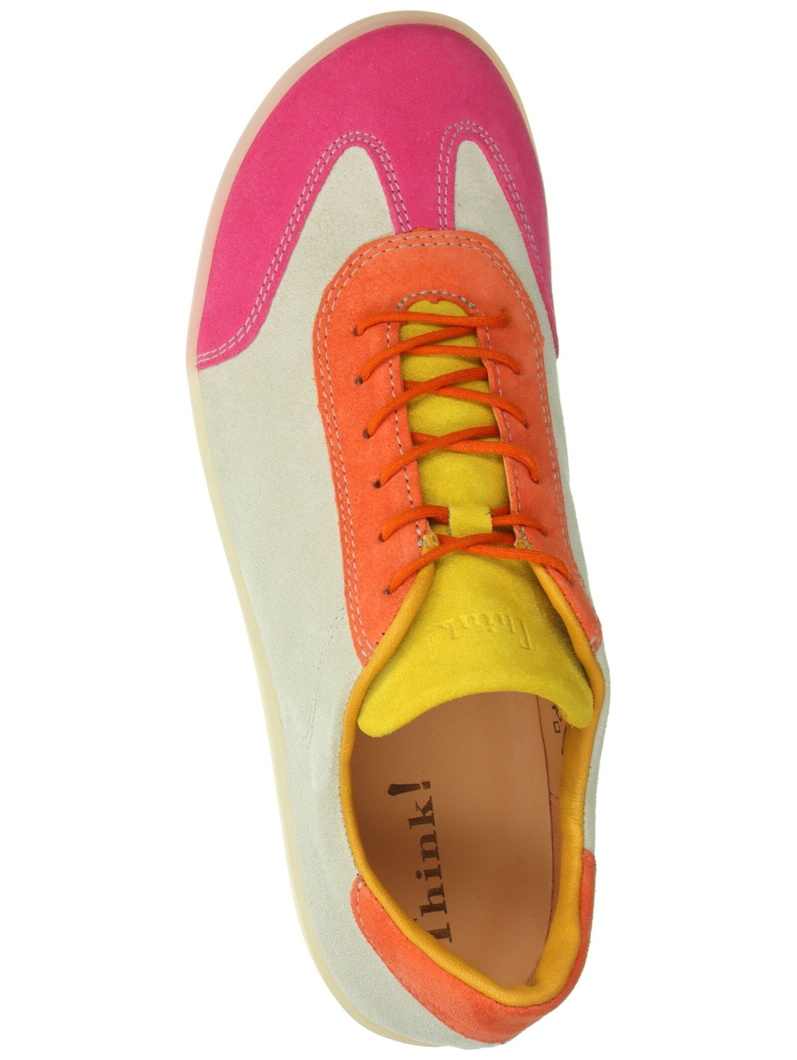 Think! Schnürschuh »Think! Halbschuhe Veloursleder«