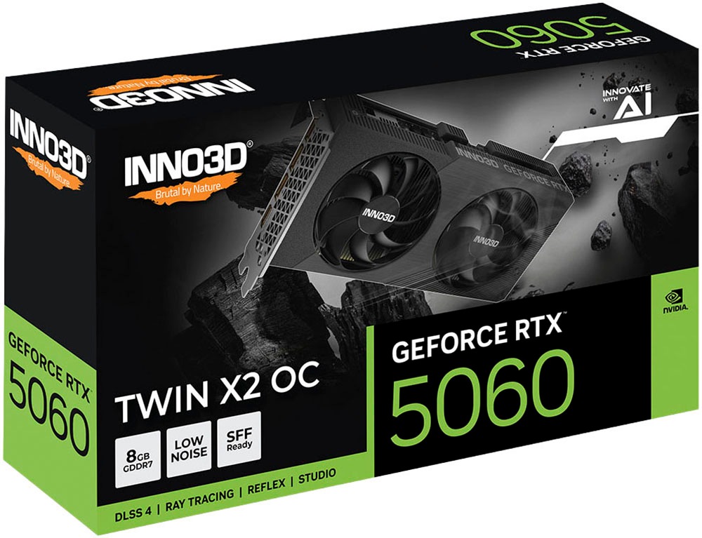 Inno3D Grafikkarte »GeForce RTX 5060 TWIN X2 OC V2«