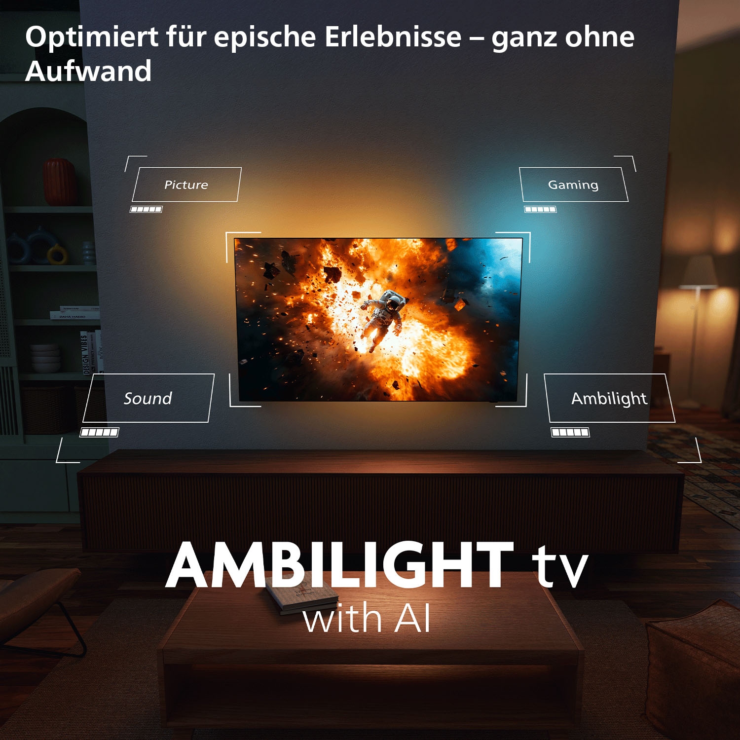 Philips QLED-Fernseher »43PQS8501/12« 108 cm/43 ″ Smart-TV