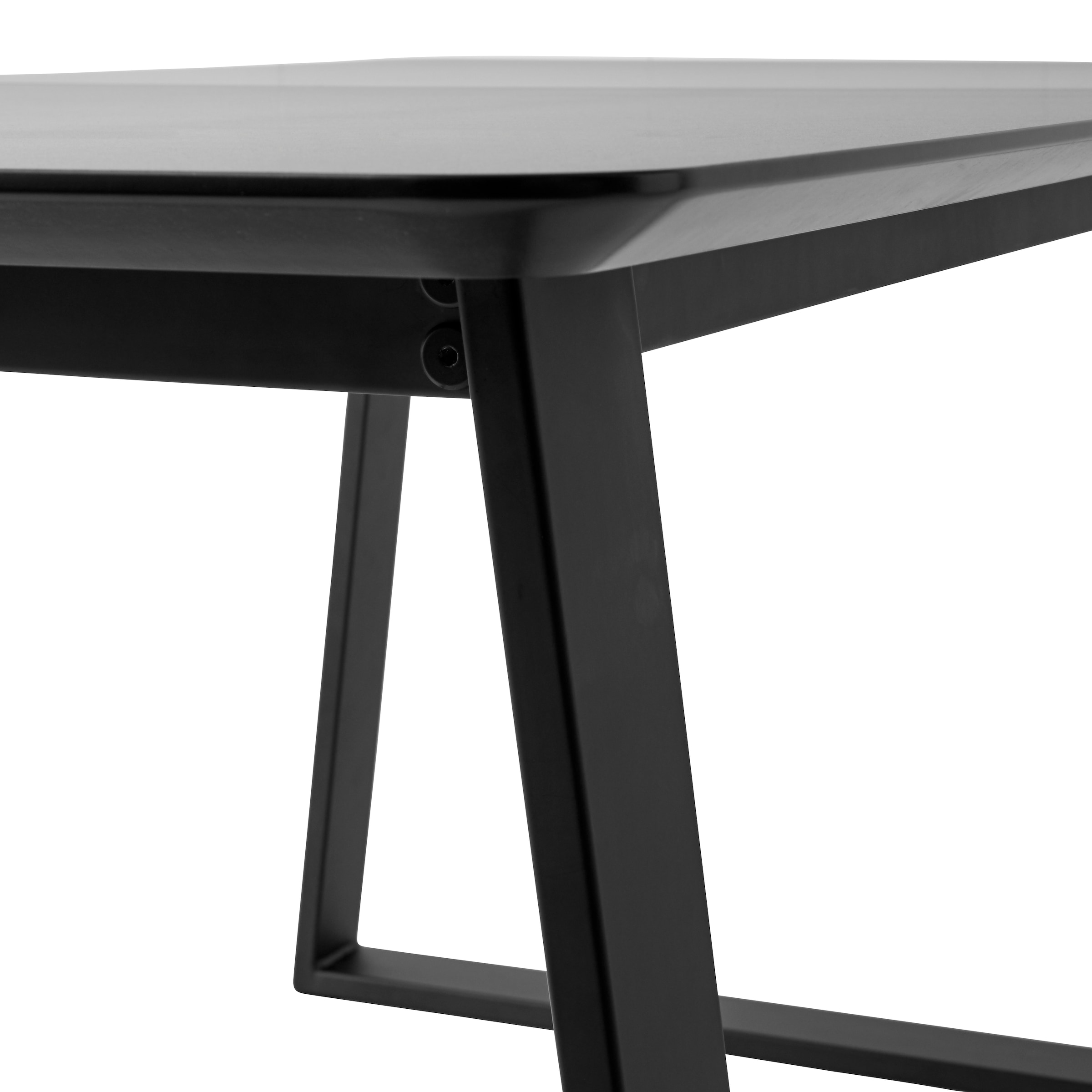 Hammel Furniture Esstisch »Meza by Hammel«, Tischplatte 2 | BAUR Metallgestell, abgerundete bestellen Einlegeplatten MDF, Trapez