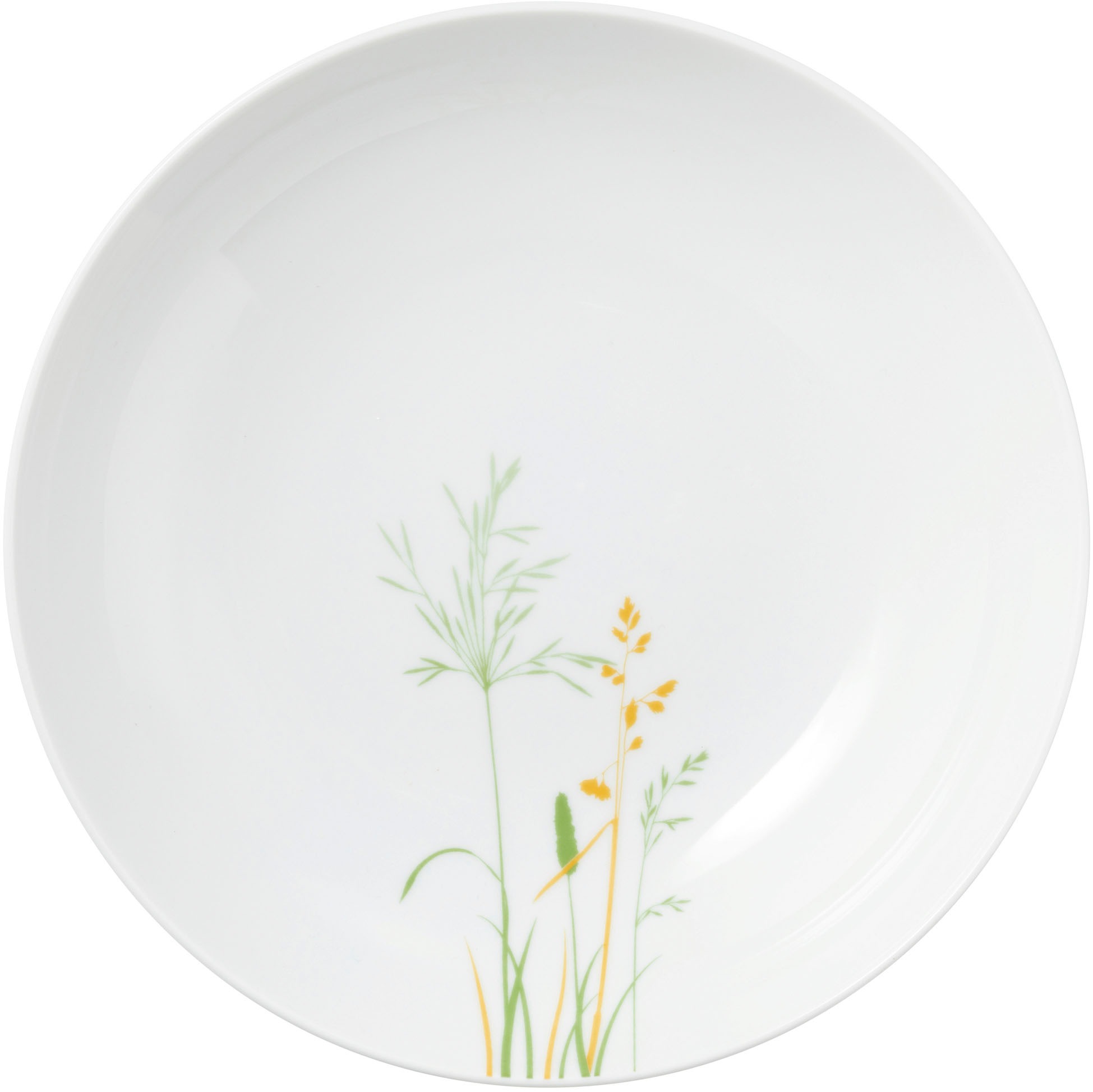Seltmann Weiden Tafelservice »Geschirr-Set, 12 Teile, Liberty Meadow Grasses«, (Set, 12 tlg., 6x Speiseteller rund 27,5 cm, 6x Suppenteller rund 21 cm), Geschirr-Set, Teller, Made in Germany, 12 Teile, für 6 Personen