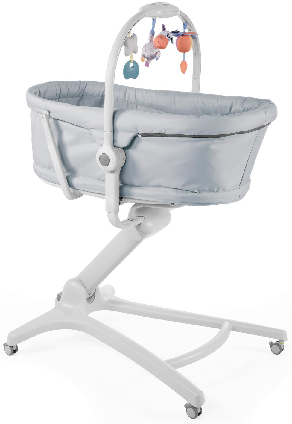 Kombihochstuhl »Baby Hug 4 in 1, Grey«, Stubenwagen, Liegesessel, Hochstuhl und erster...