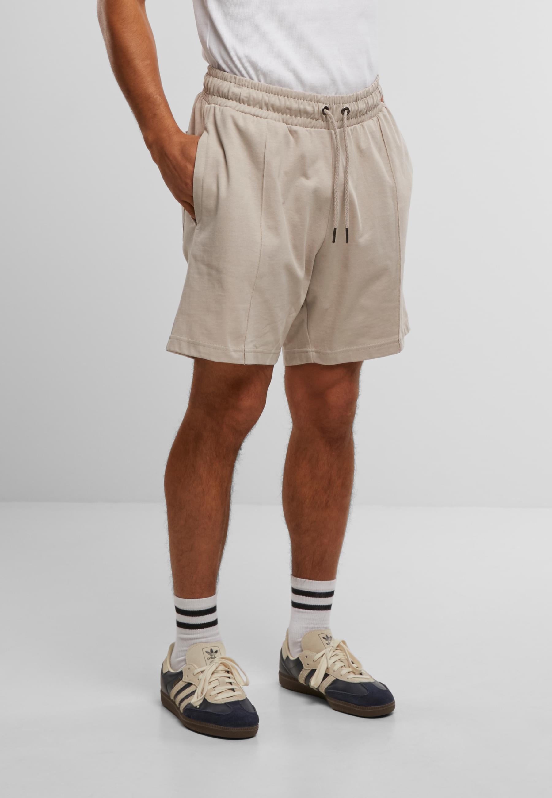 URBAN CLASSICS Sweatshorts »Urban Classics Heavy Jersey Pintuck Track Shorts«, (1 tlg.)