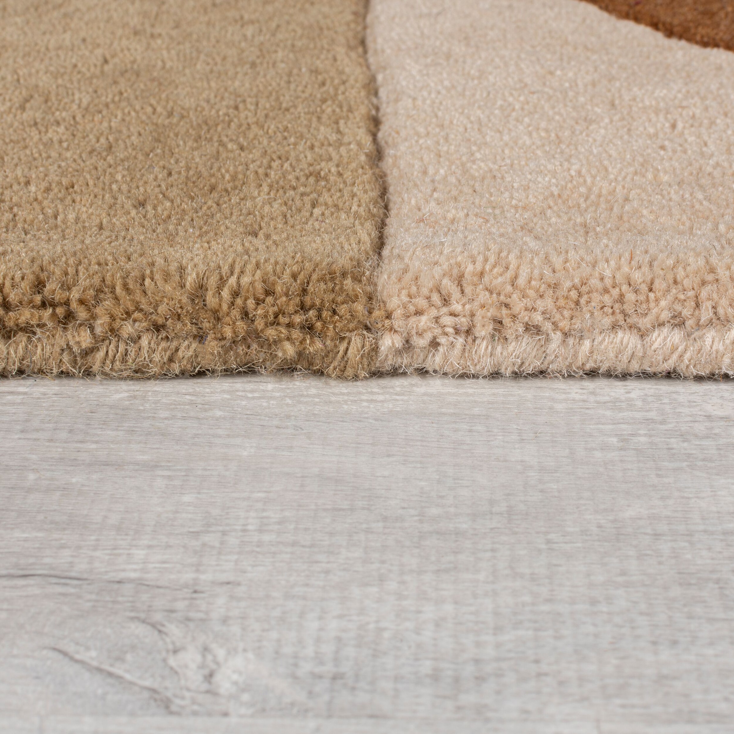 FLAIR RUGS Wollteppich »Oblix mehrfarbig«, rechteckig, 12 mm Höhe, mit geometrischem Design