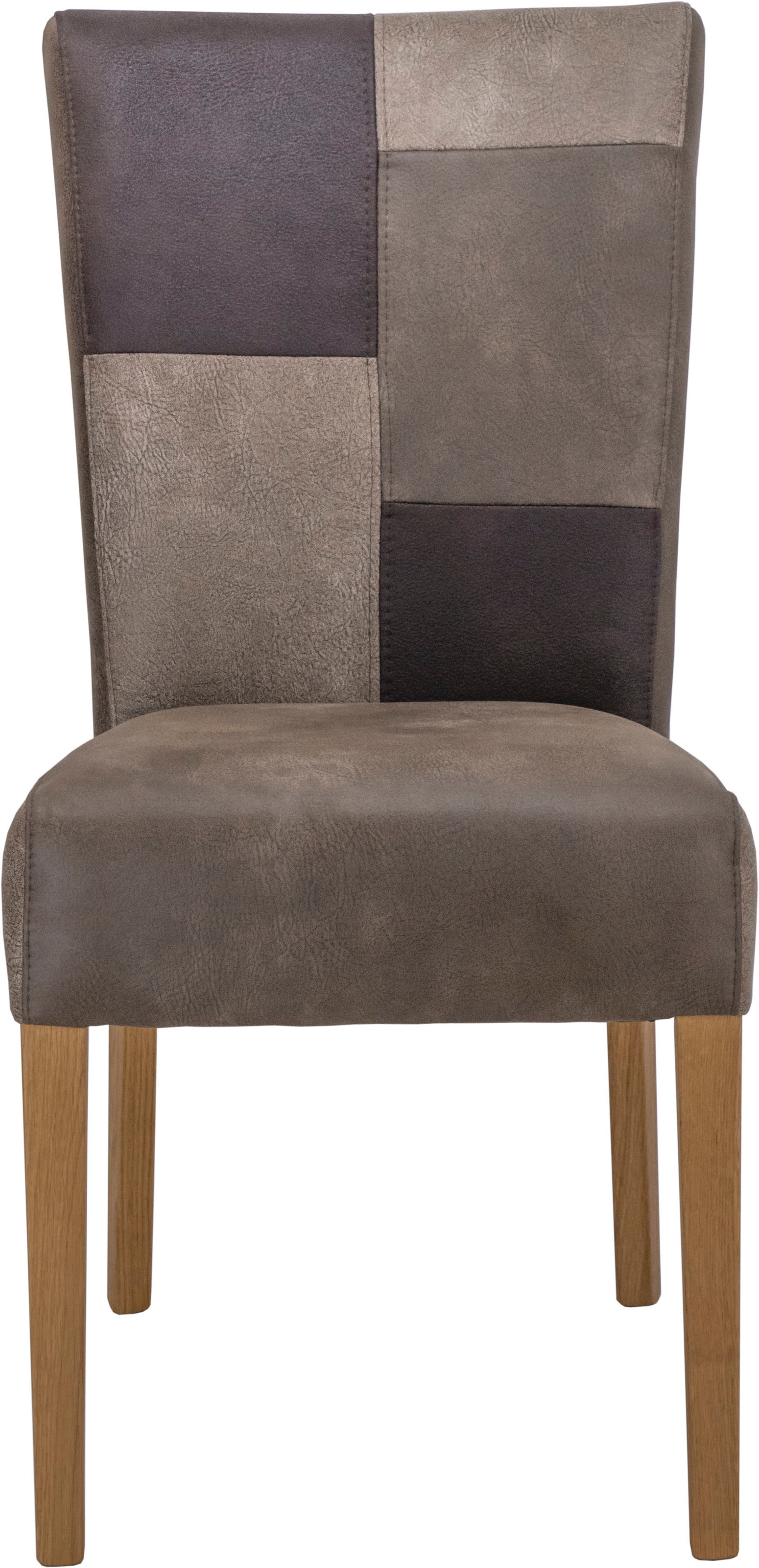 Home affaire Esszimmerstuhl "Queen" (Set) 2 Stk. Lederoptik Beingestell aus günstig online kaufen