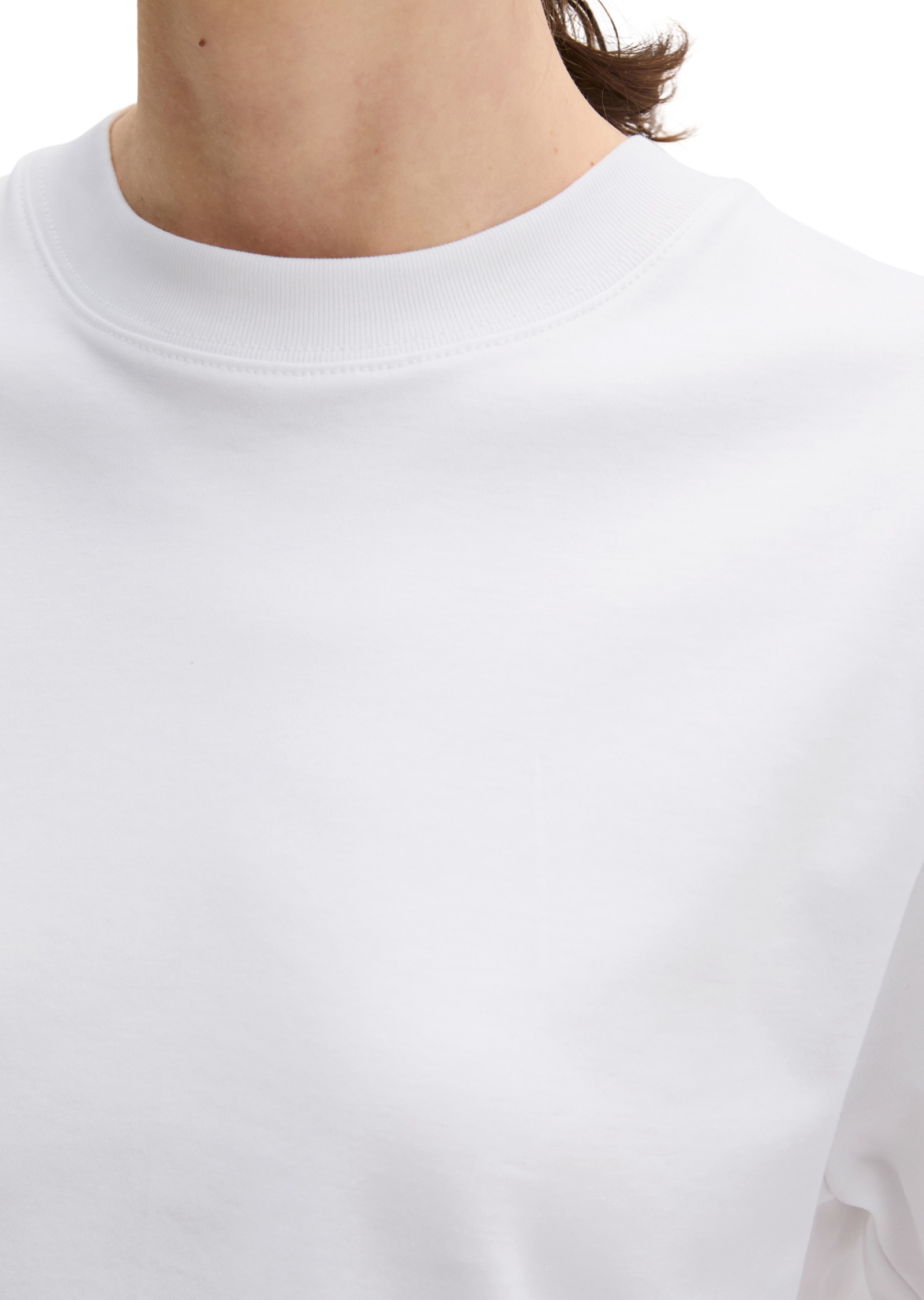 Marc O'Polo T-Shirt »aus Interlock-Jersey«