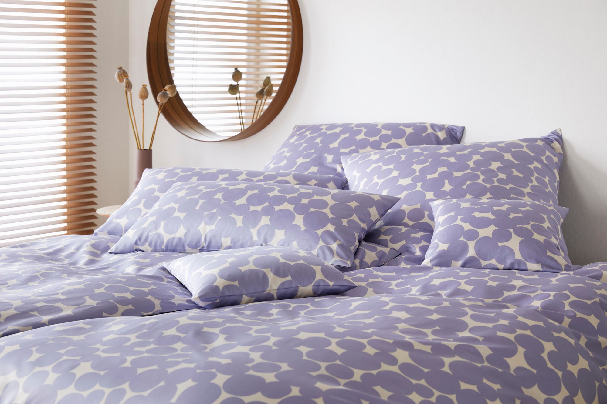 Elegante Bettwäsche "Pebbles" 2 Stk. tlg. angenehmes Hautgefühl günstig online kaufen