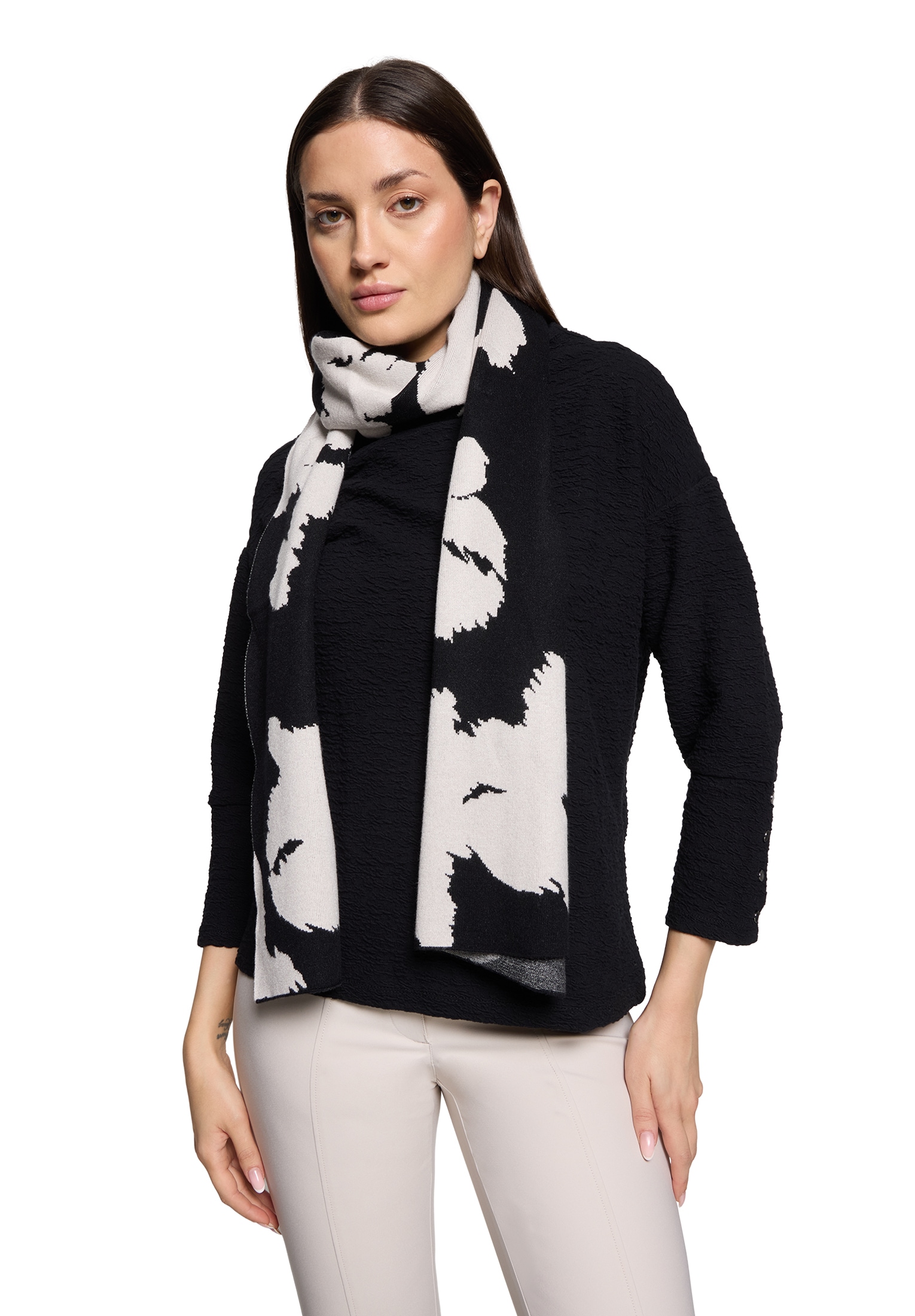 Betty Barclay Schal "Damen mit Jacquard" günstig online kaufen