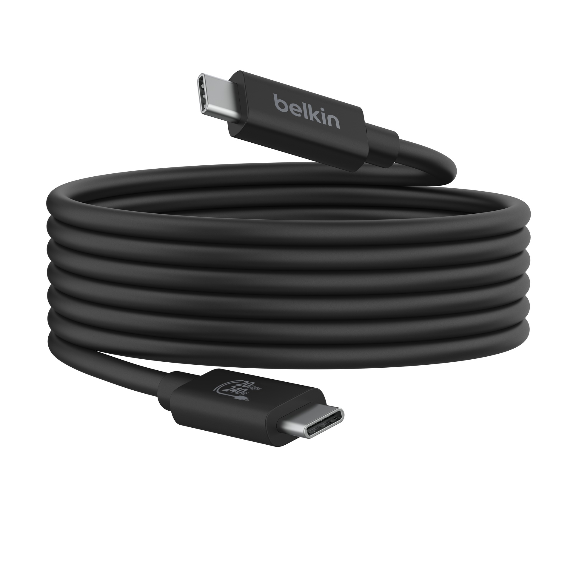 Belkin USB-Kabel »Connect«, USB-C-USB-C, 200 cm, USB4 USB-C / USB-C, 240W, 20 Gbit/s