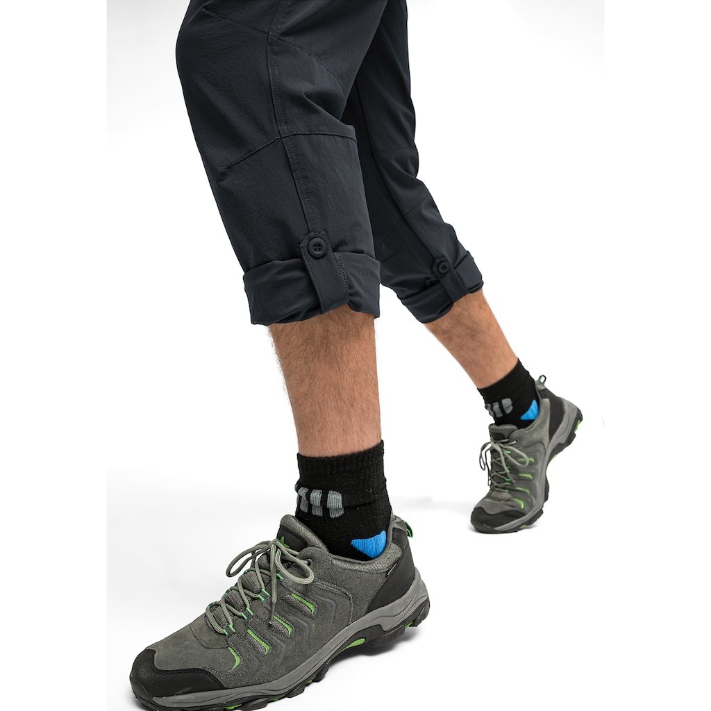 Maier Sports Funktionshose »Nil«, Herren Wanderhose, atmungsaktive Outdoor-Hose mit Roll up Funktion