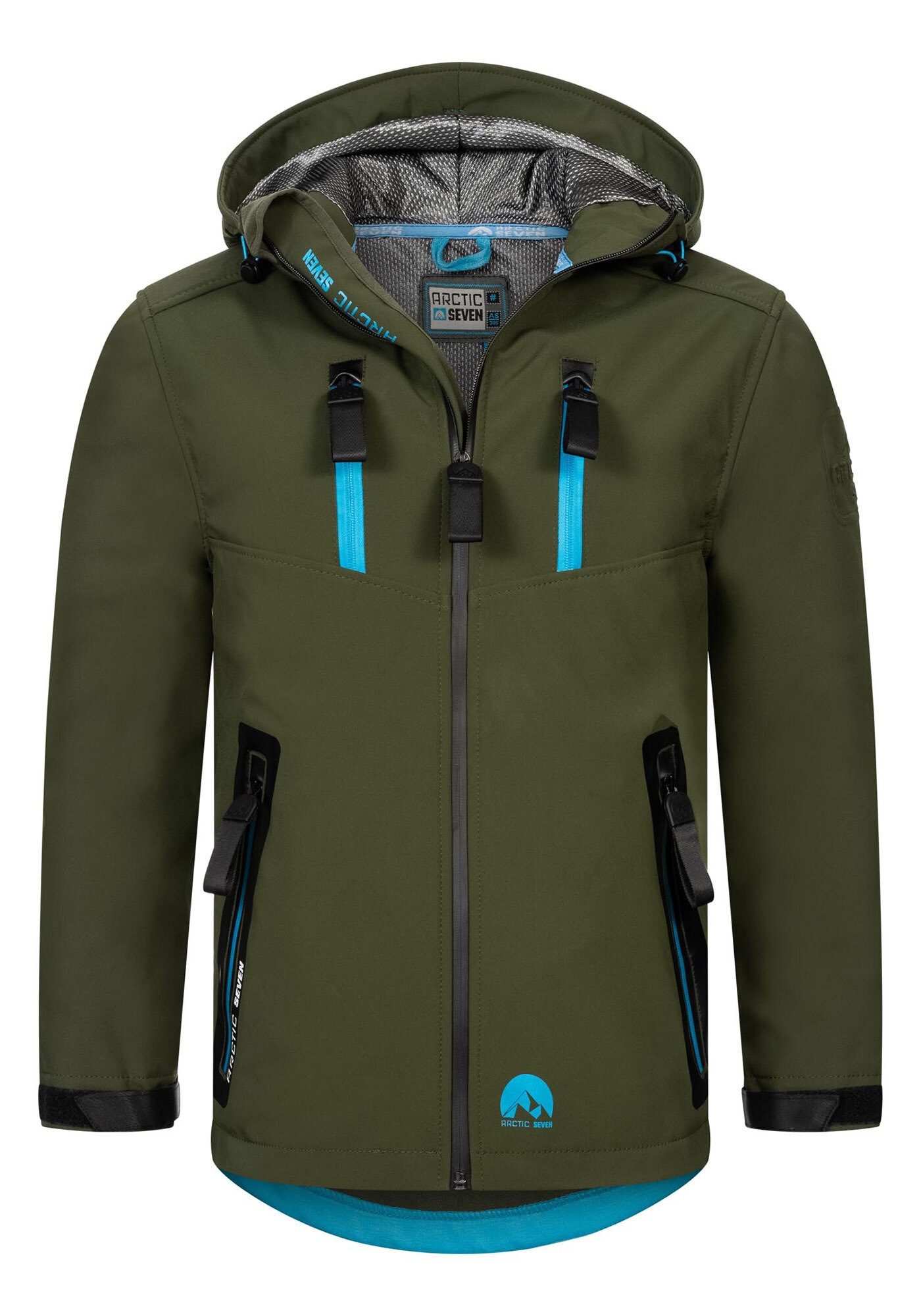 Arctic Seven Softshelljacke "ASLasaro", mit Fleecestoff innen