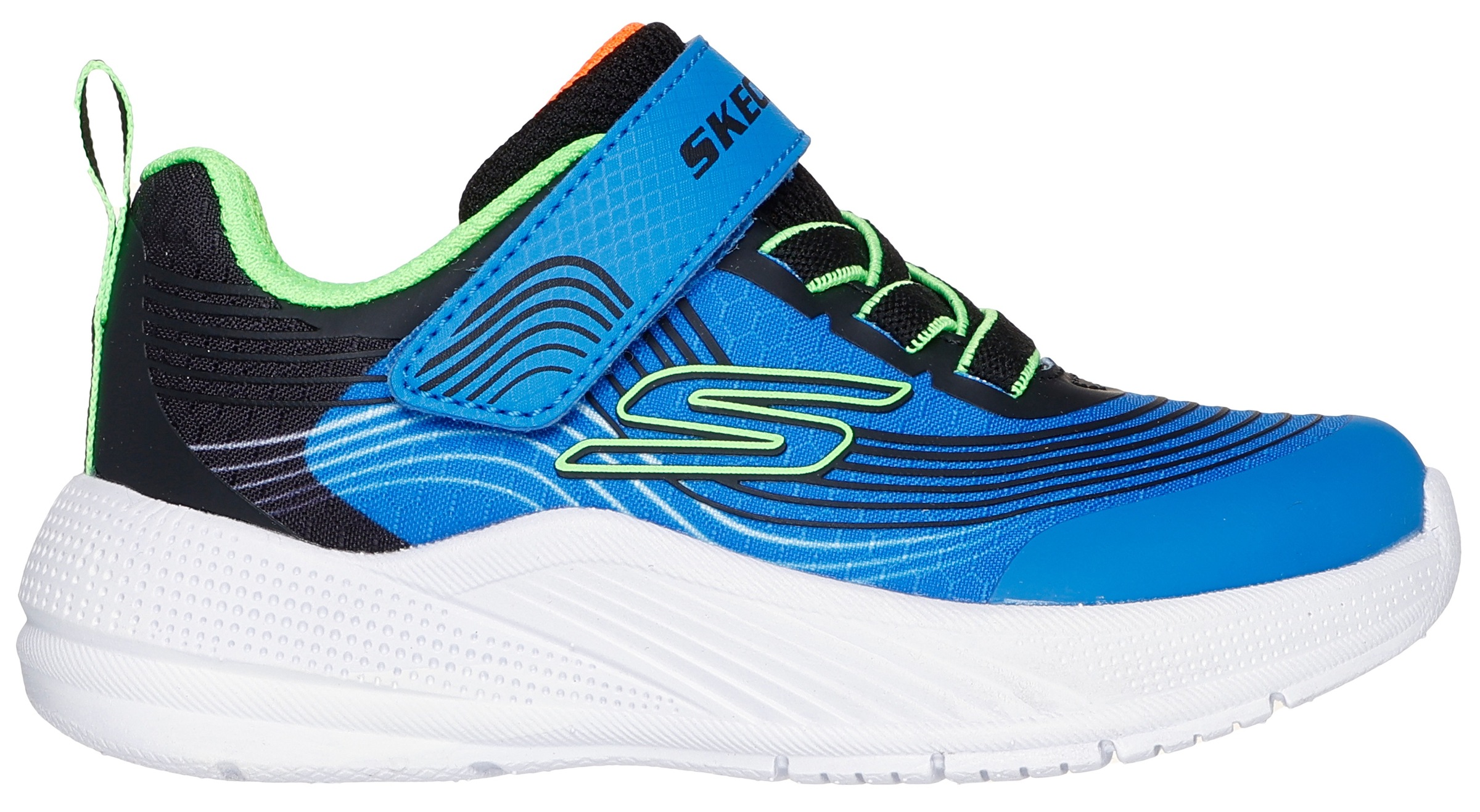 Skechers Sneaker »MICROSPEC ADVANCE«, Babyschuh mit zusätzlichem Gummizug, Größenschablone zum Download