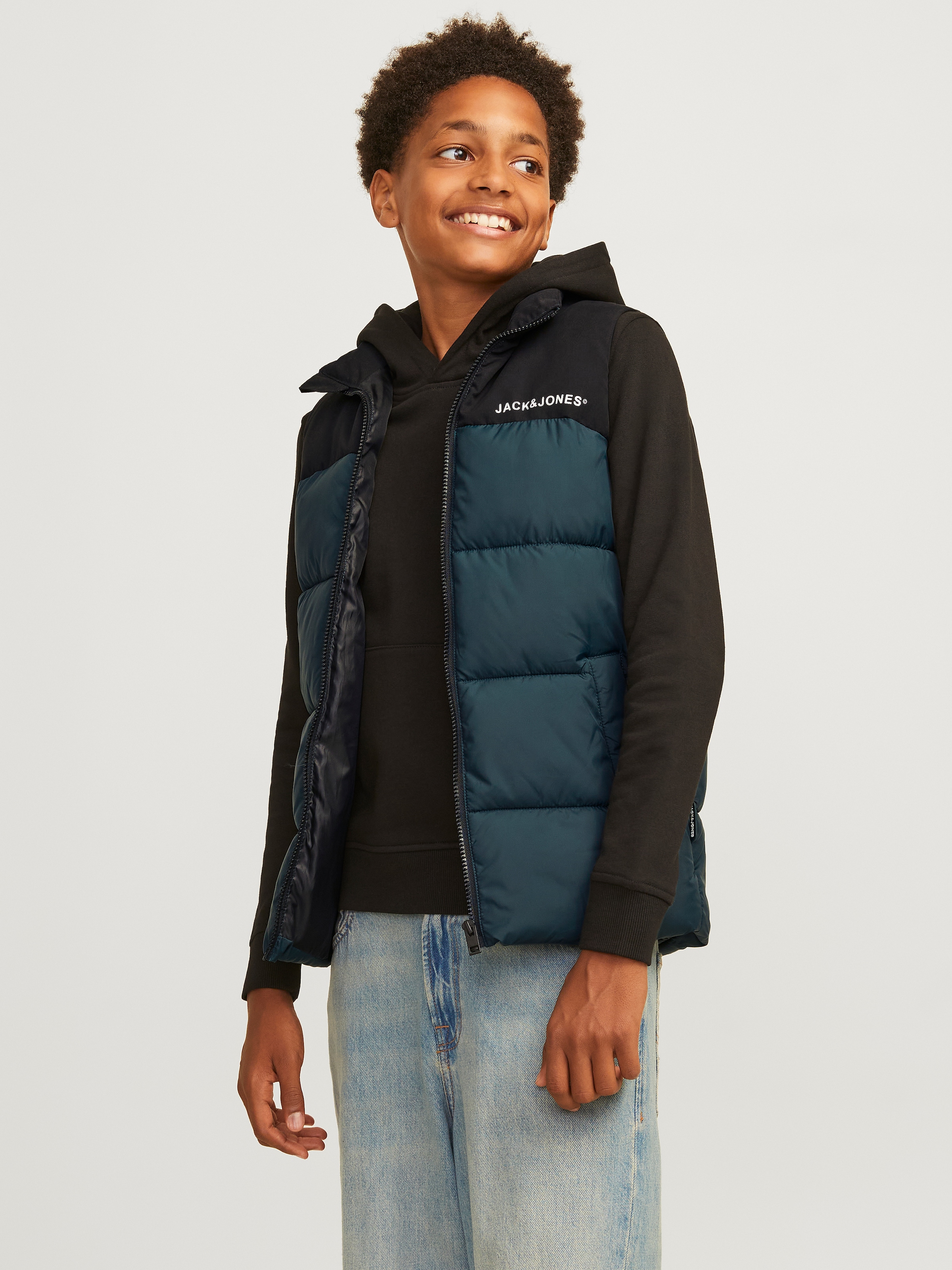 Jack & Jones Junior Kurzweste »JJMOON BODYWARMER STAND COLLAR JNR«