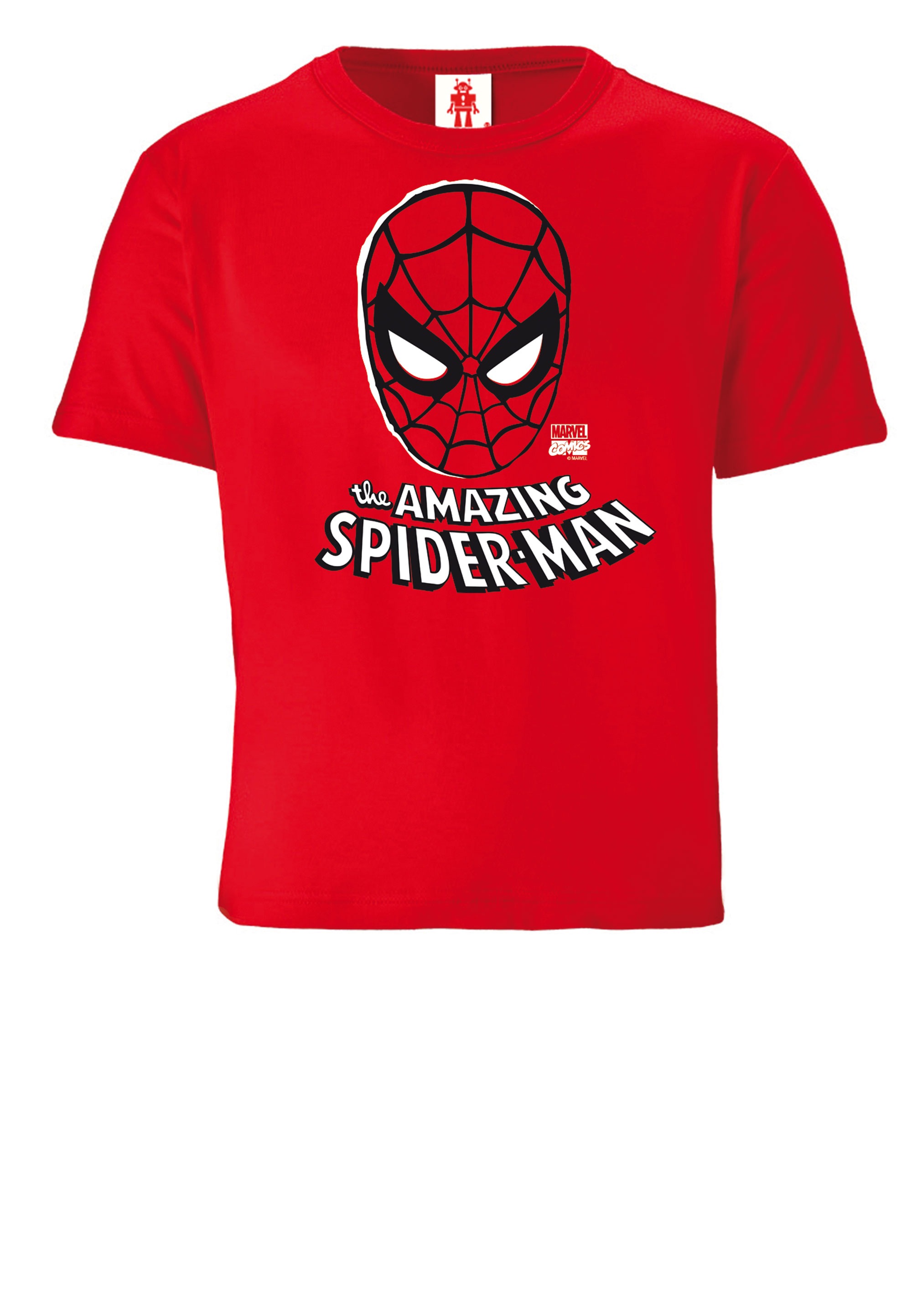 LOGOSHIRT T-Shirt »Marvel - Spider-Man Maske«, mit Spider Man-Print kaufen  | BAUR